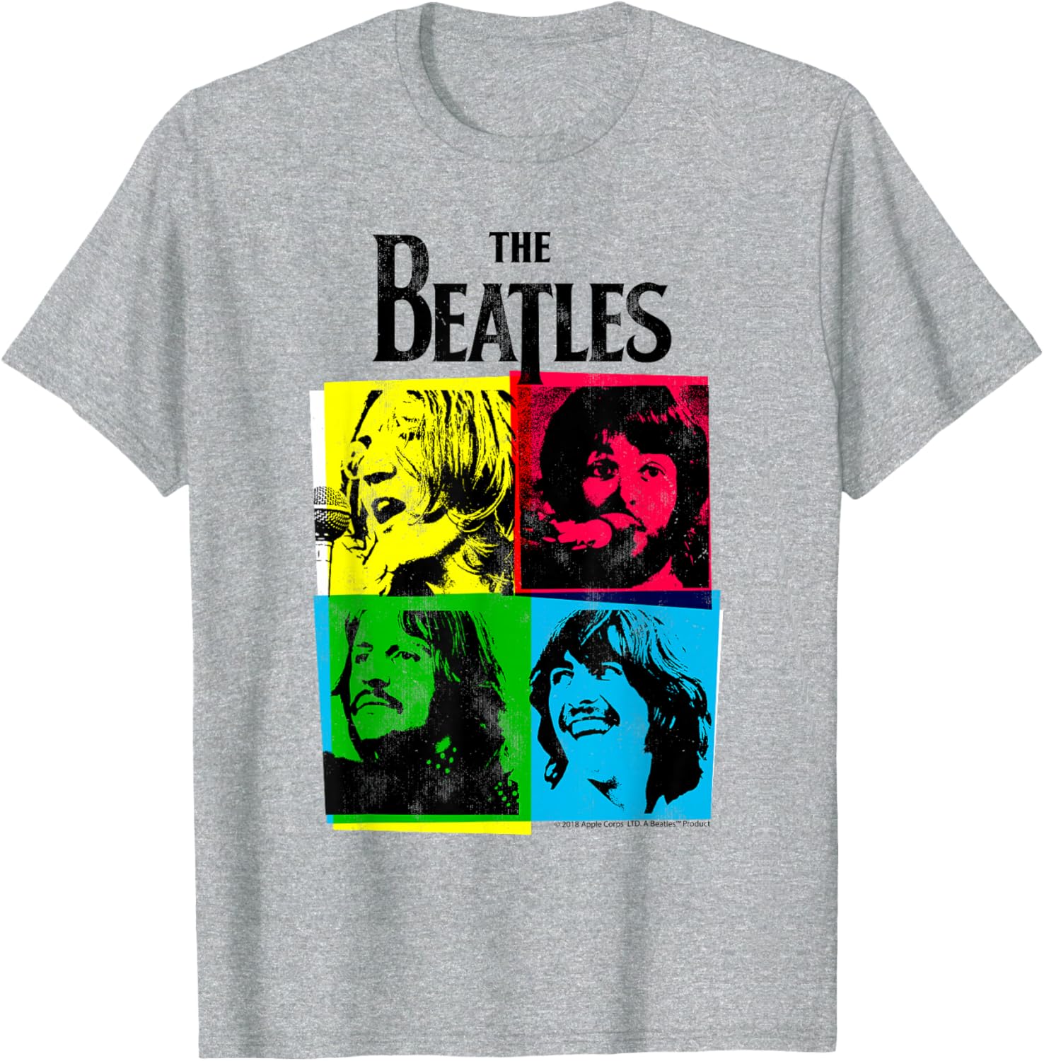 CMYK Beatles Graphic T-Shirt for Music Lovers - Stylish Casual Wear - 9