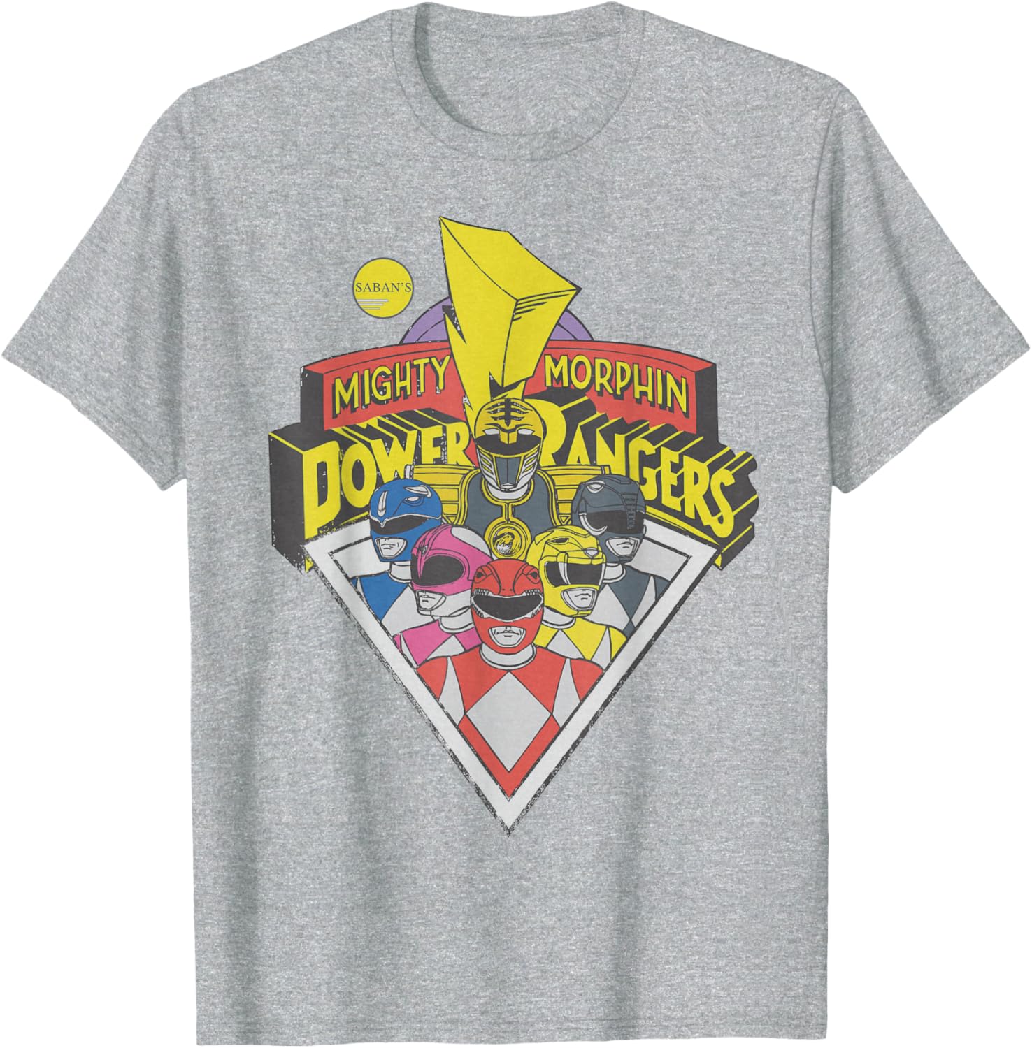 Power Rangers Team Logo T-Shirt for Fans of Adventure and Fun - 7