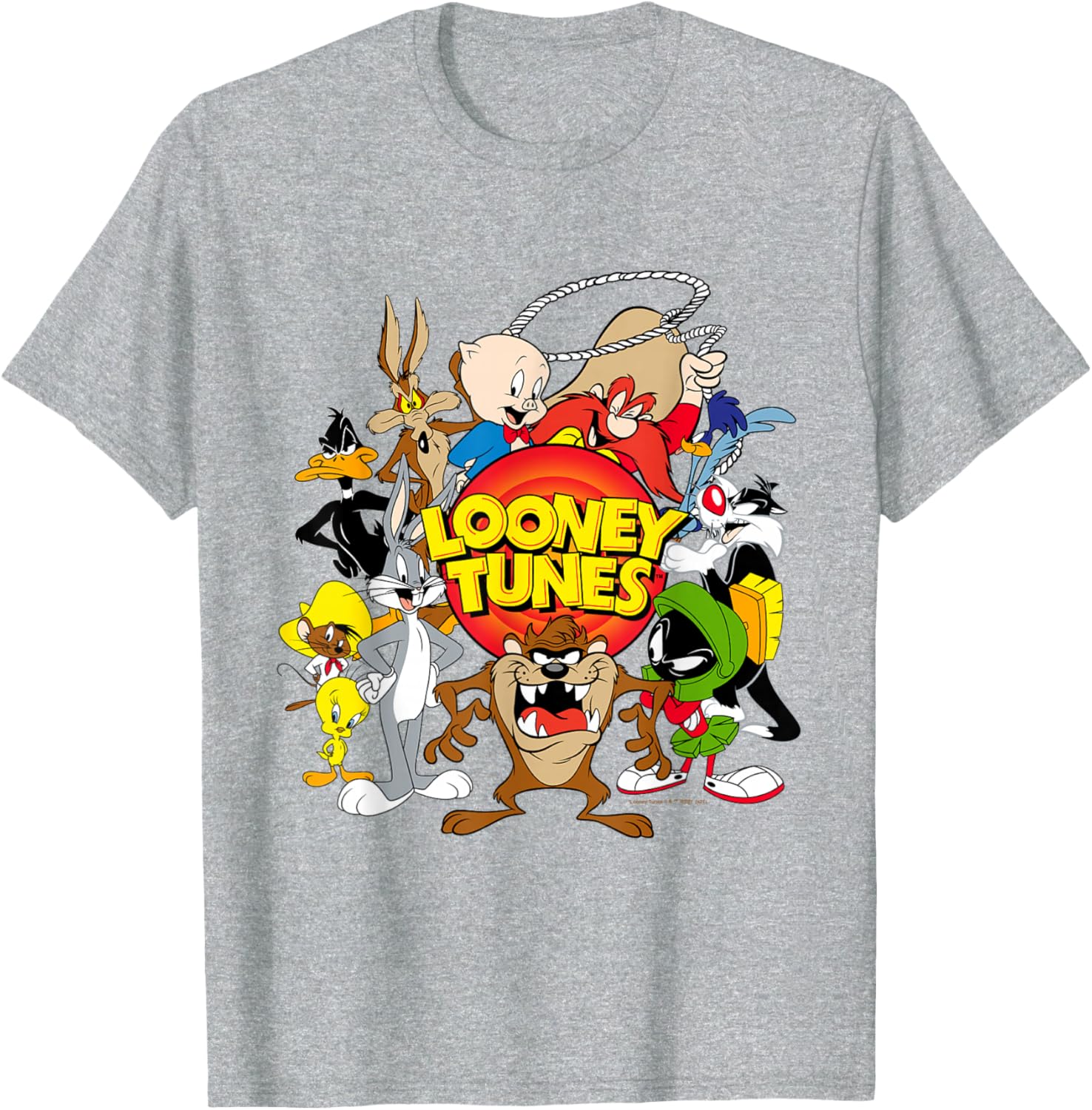 Looney Tunes Character Group T-Shirt for Fun Cartoon Lovers - 12