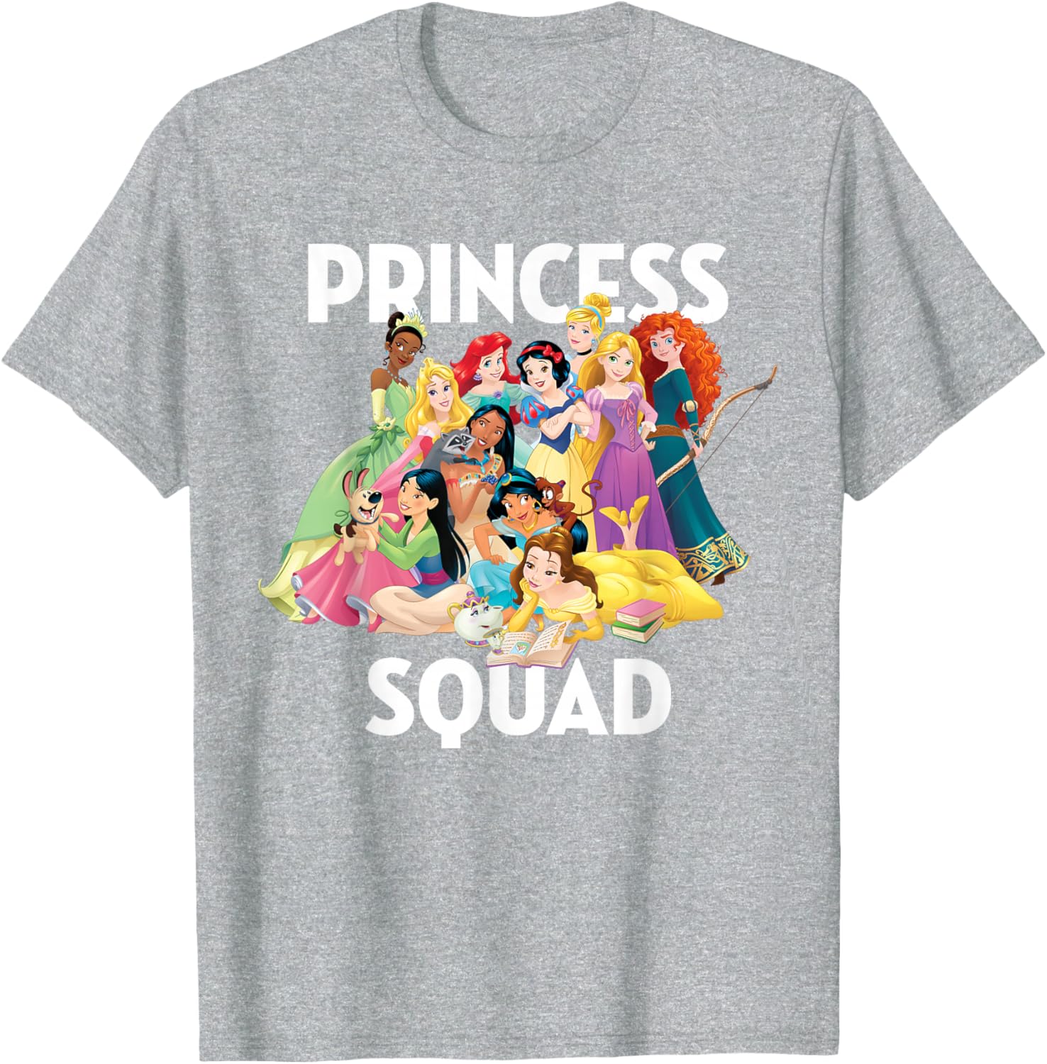 Disney Princess Squad T-Shirt for Kids Stylish Fun Apparel - 9