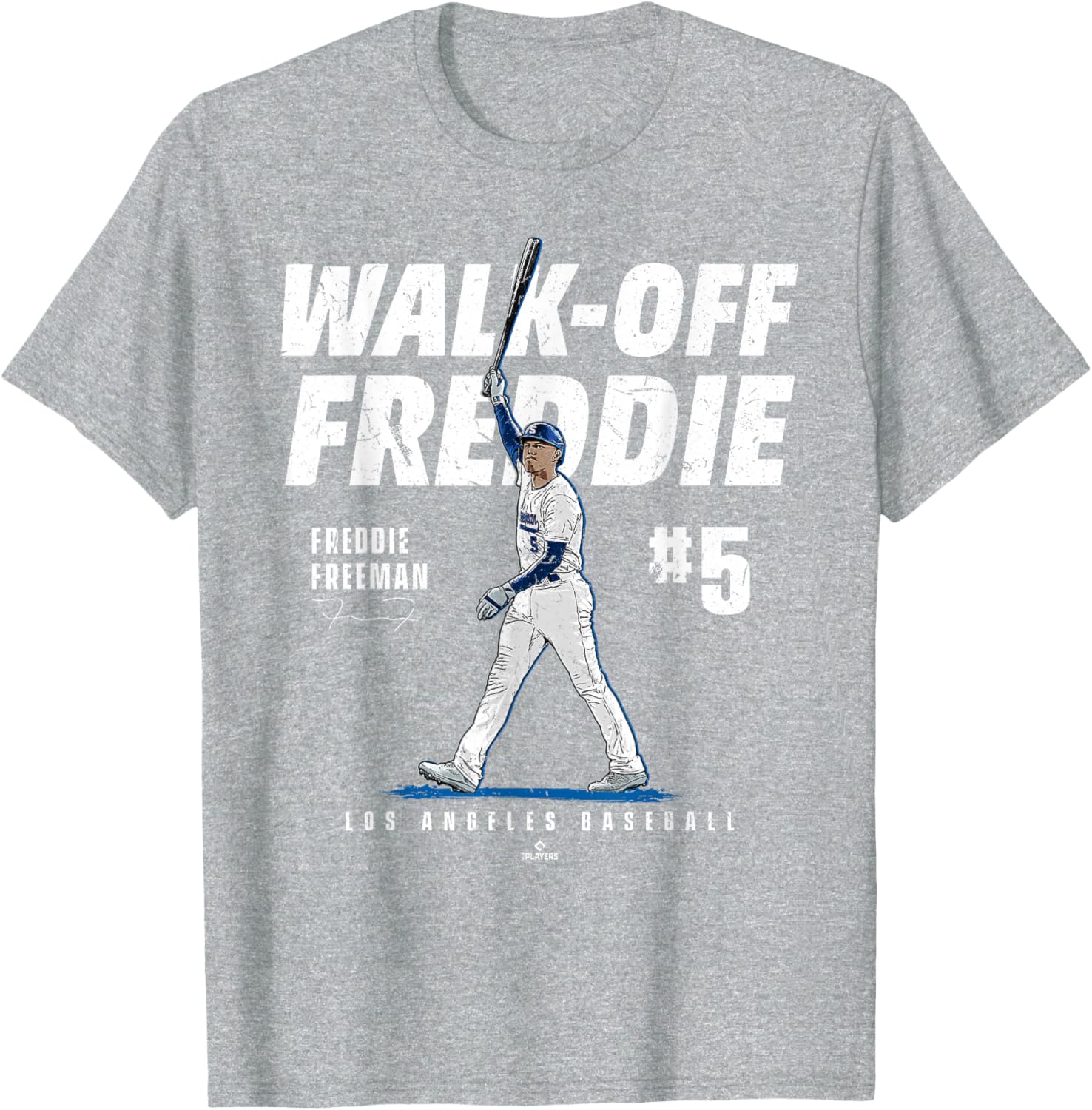 Freddie Freeman Walk-Off T-Shirt for Los Angeles Baseball Fans - 3