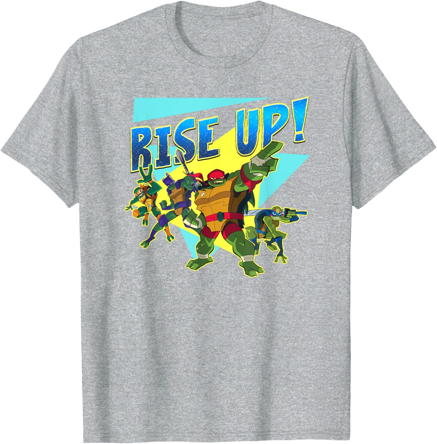 Mademark TMNT Rise Up T-Shirt for Fans of Teenage Mutant Ninja Turtles - 12