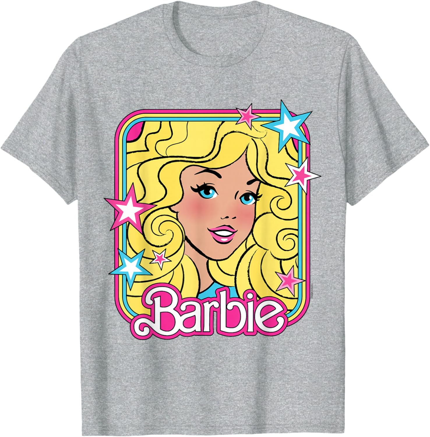 Retro Barbie 70s Star Portrait T-Shirt for Fashionable Fans - 10