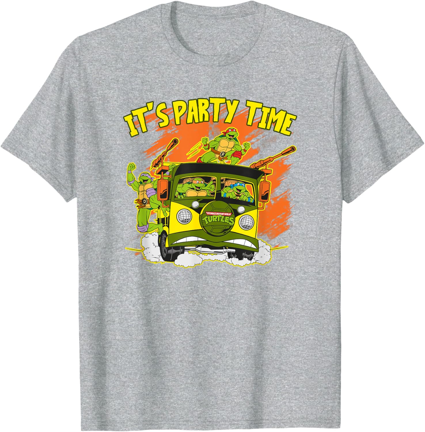 Mademark Teenage Mutant Ninja Turtles Party Time T-Shirt for Kids - 5