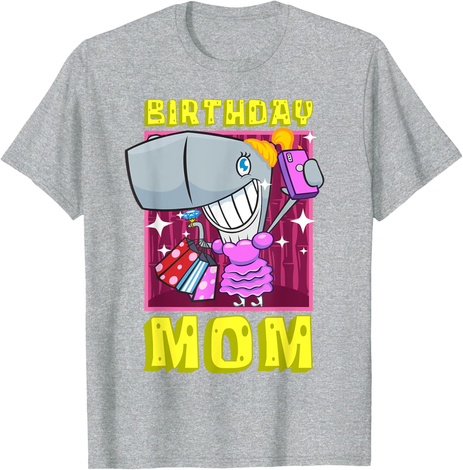 Mademark x SpongeBob SquarePants Pearl Krabs Birthday Mom T-Shirt - 6