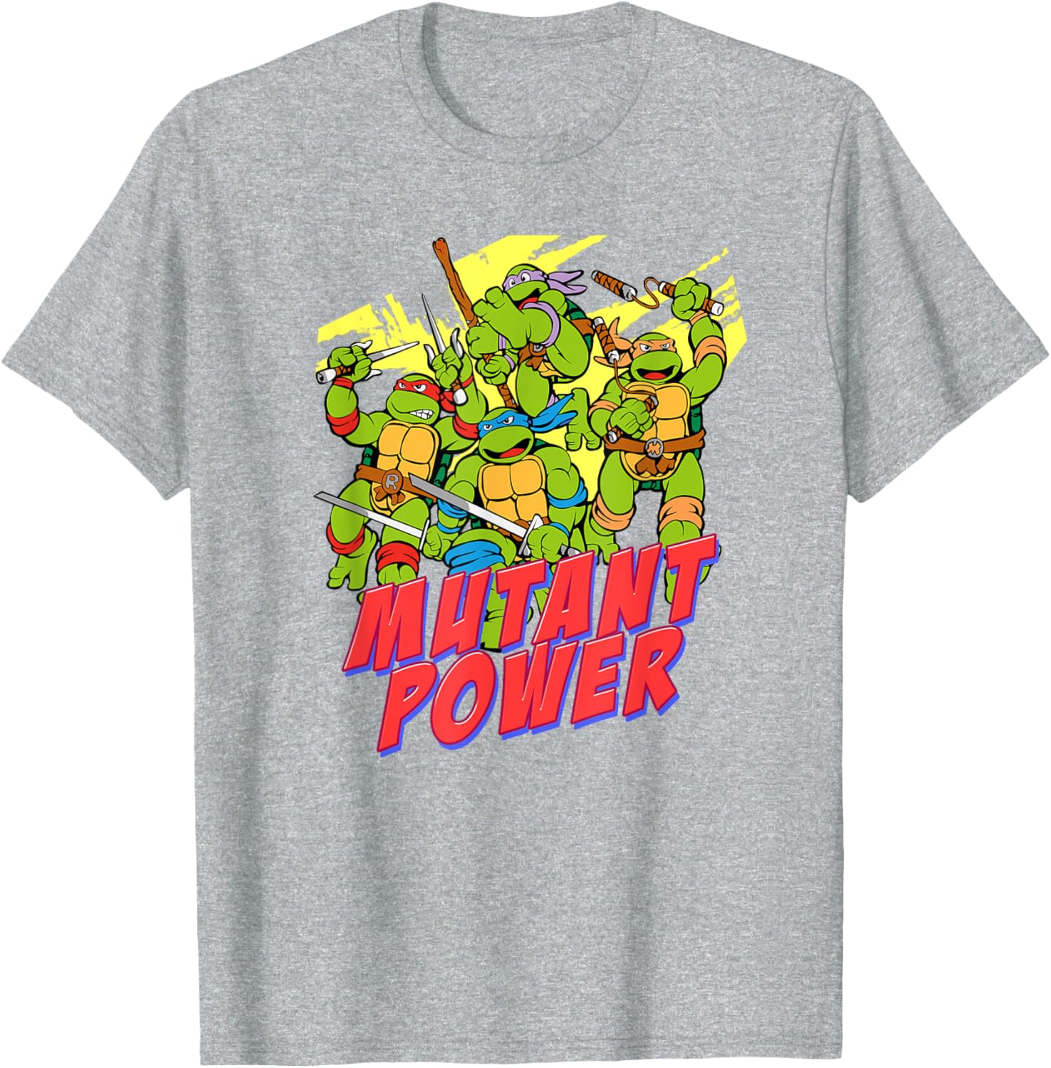 Mademark TMNT Mutant Power T-Shirt for Fans of Teenage Mutant Ninja Turtles - 3