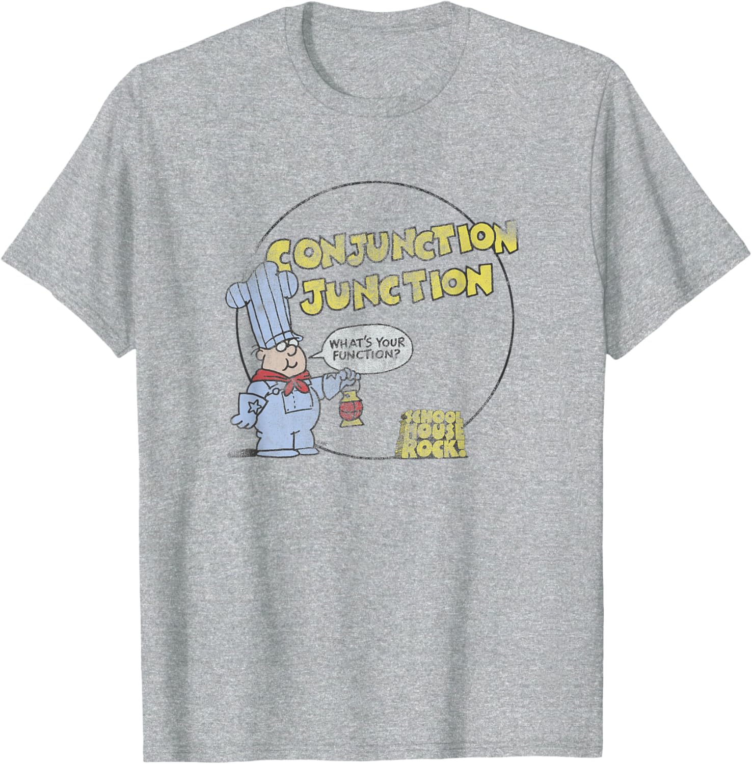 Ripple Junction Conjunction Junction T-Shirt for Schoolhouse Rock Fans - 8