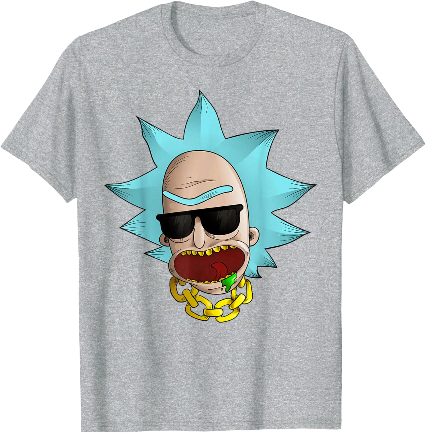 Mademark x Rick and Morty Cool Chained Reaction T-Shirt for Fans - 6
