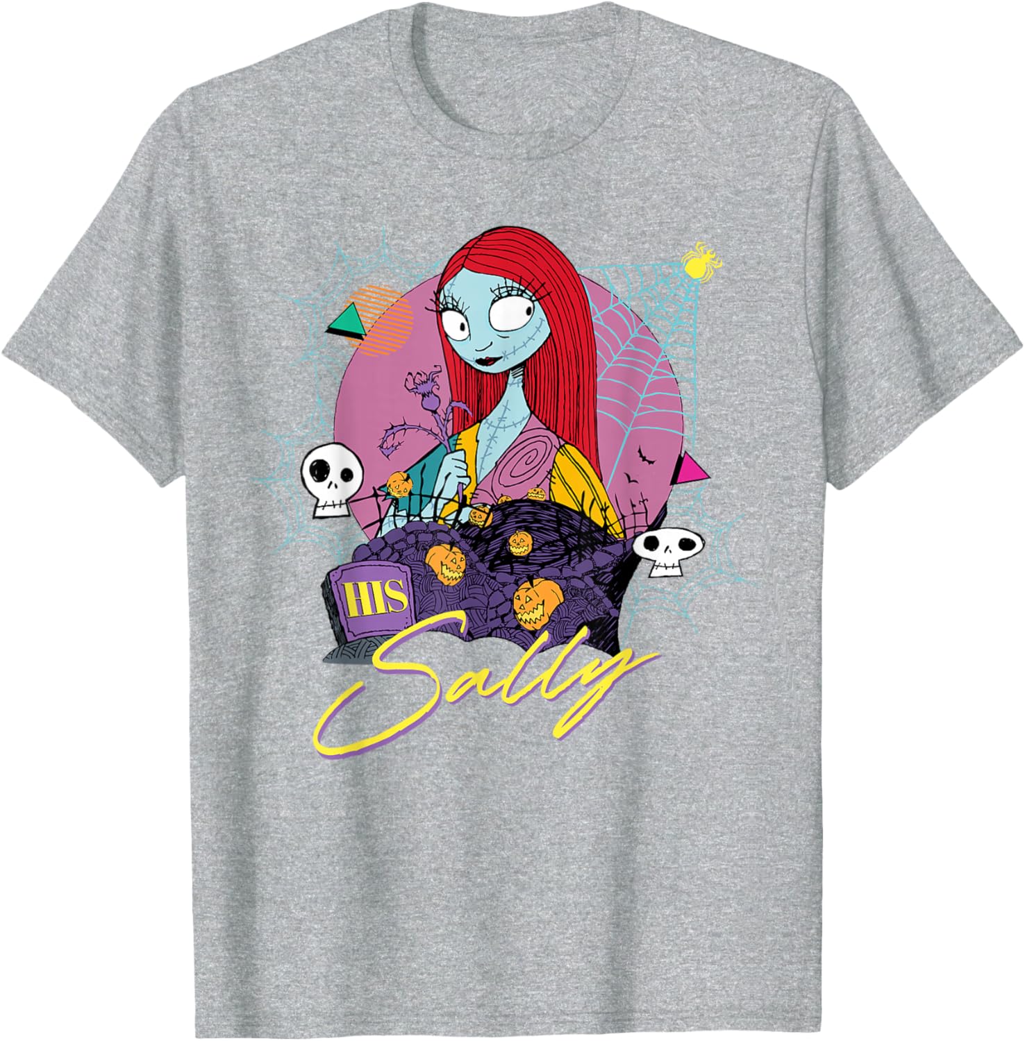 Disney The Nightmare Before Christmas Matching His Sally T-Shirt for Couples - 17