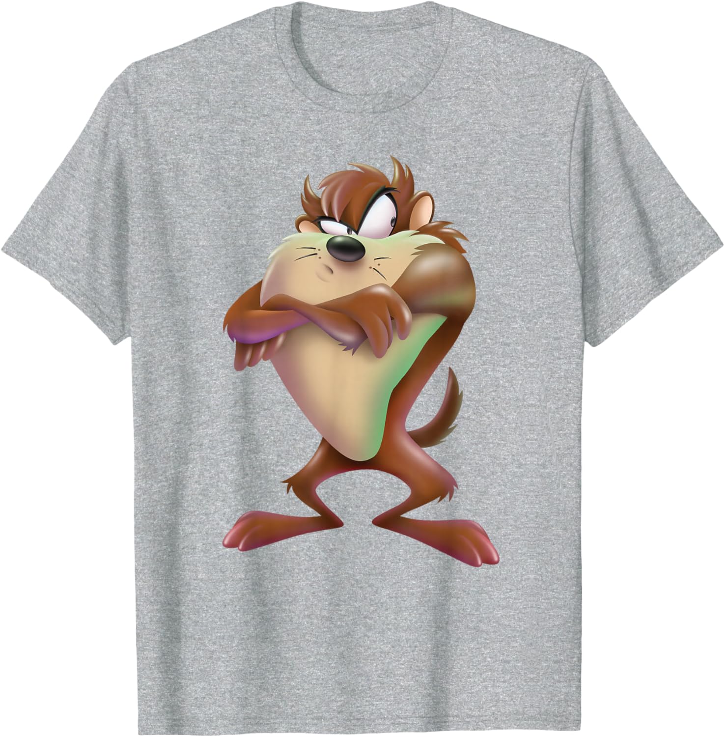 Looney Tunes Tazmanian Devil Airbrushed T-Shirt for Fun Fashion Lovers - 7