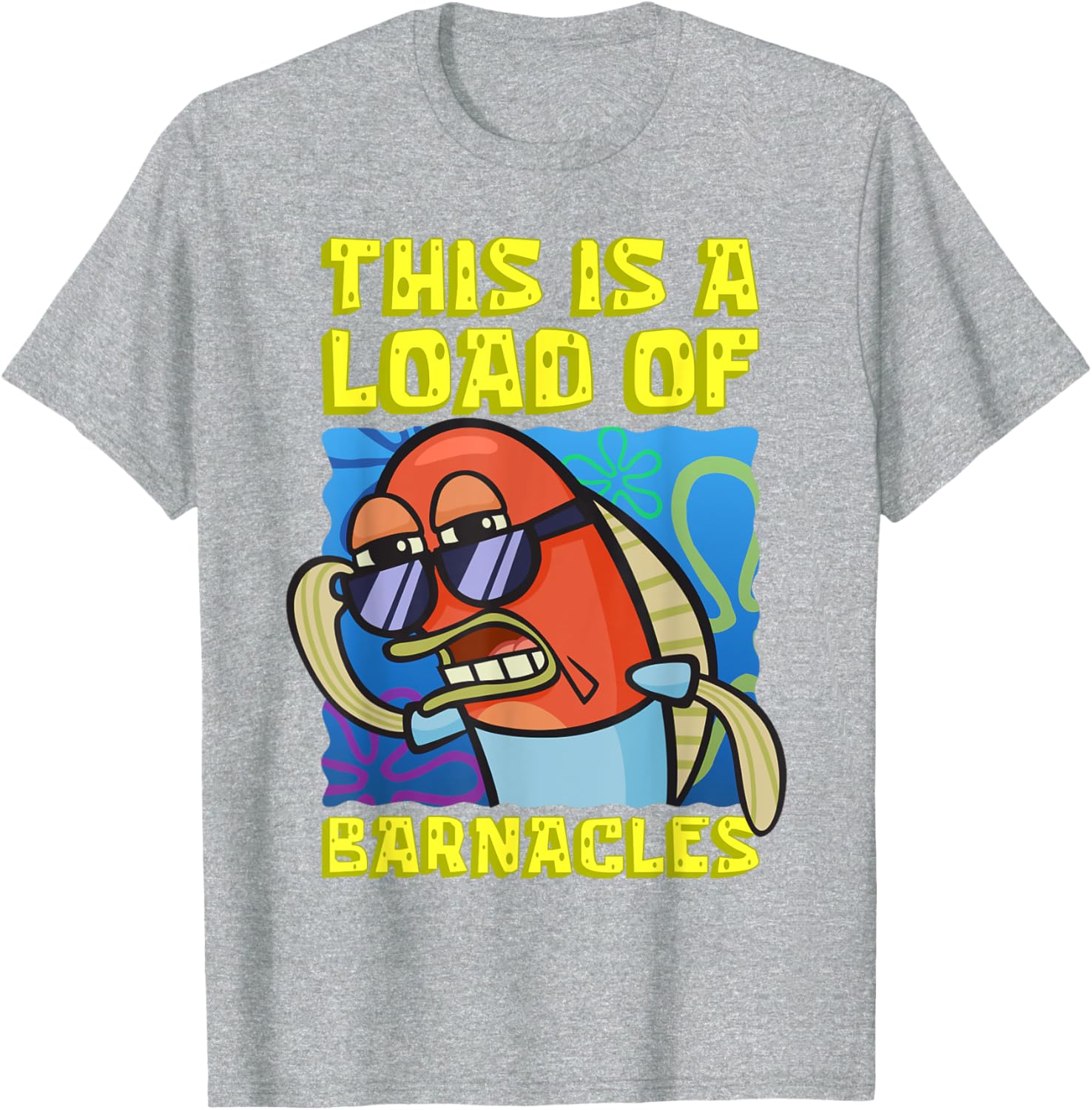 Funny SpongeBob Barnacles T-Shirt - Mademark x SpongeBob Apparel - 6