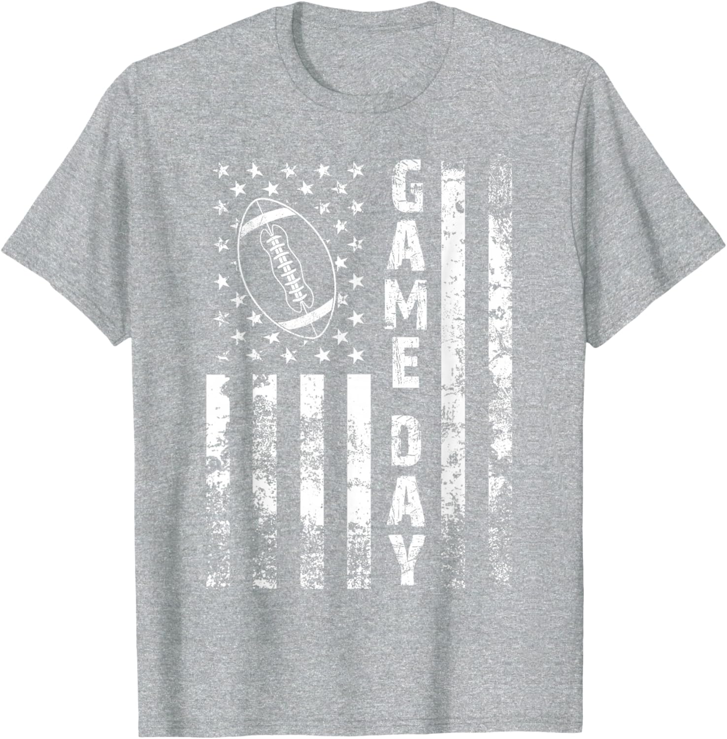 Game Day Flag American Football T-Shirt for Loving Moms and Dads - 16