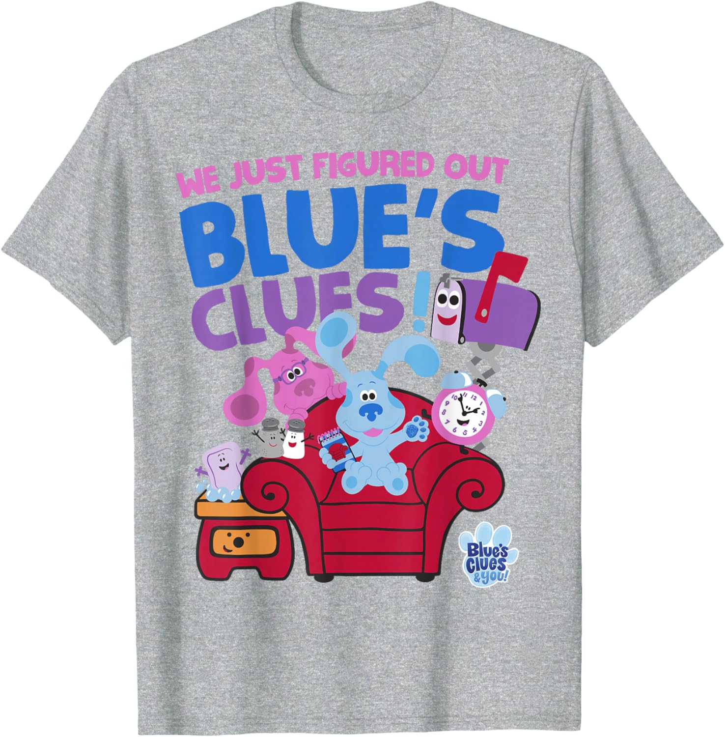 Blue's Clues & You Just Figured Out Group Shot T-Shirt for Kids - 5