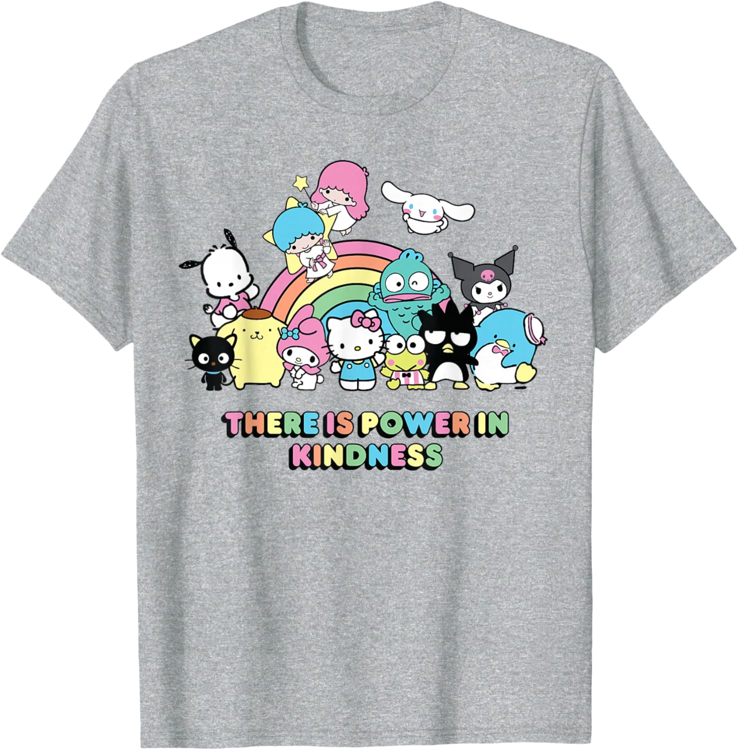 Sanrio Hello Kitty Friends Power in Kindness Classic Fit T-Shirt - 1