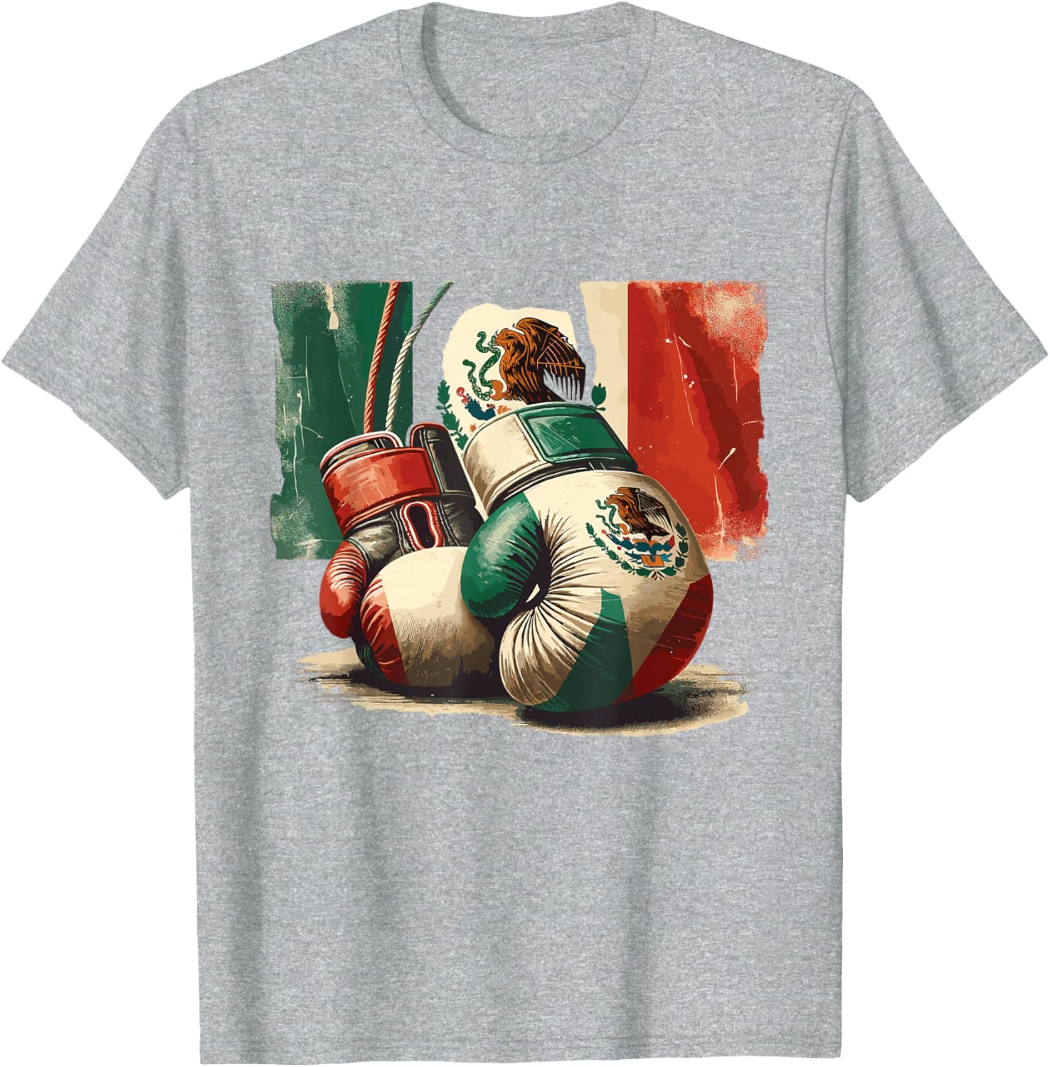 Boxing Mexico T-Shirt Stylish Graphic Tee for Fans of Boxing and Culture - 1