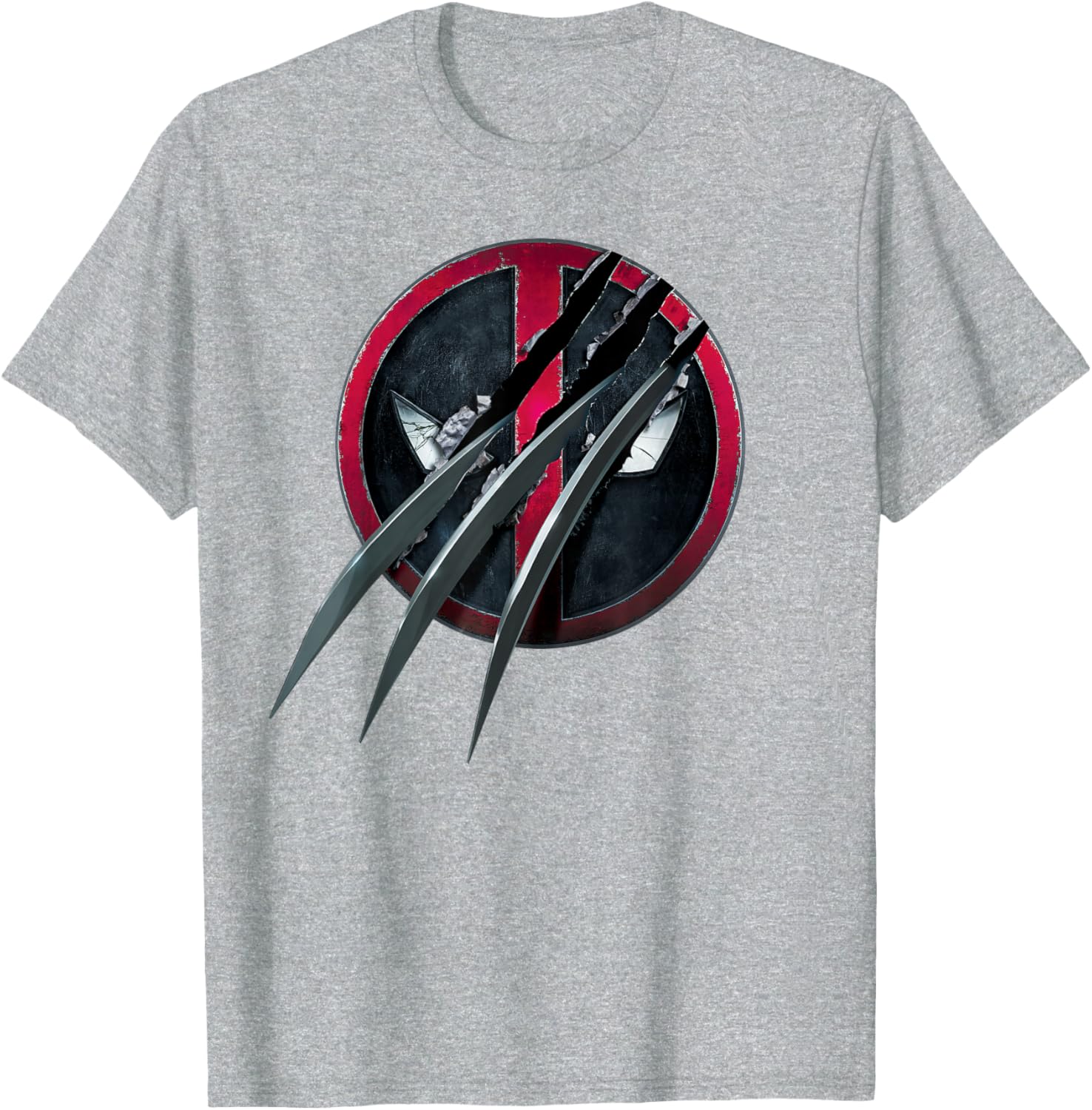 Deadpool and Wolverine Icon T-Shirt with Claws for Marvel Fans - 2