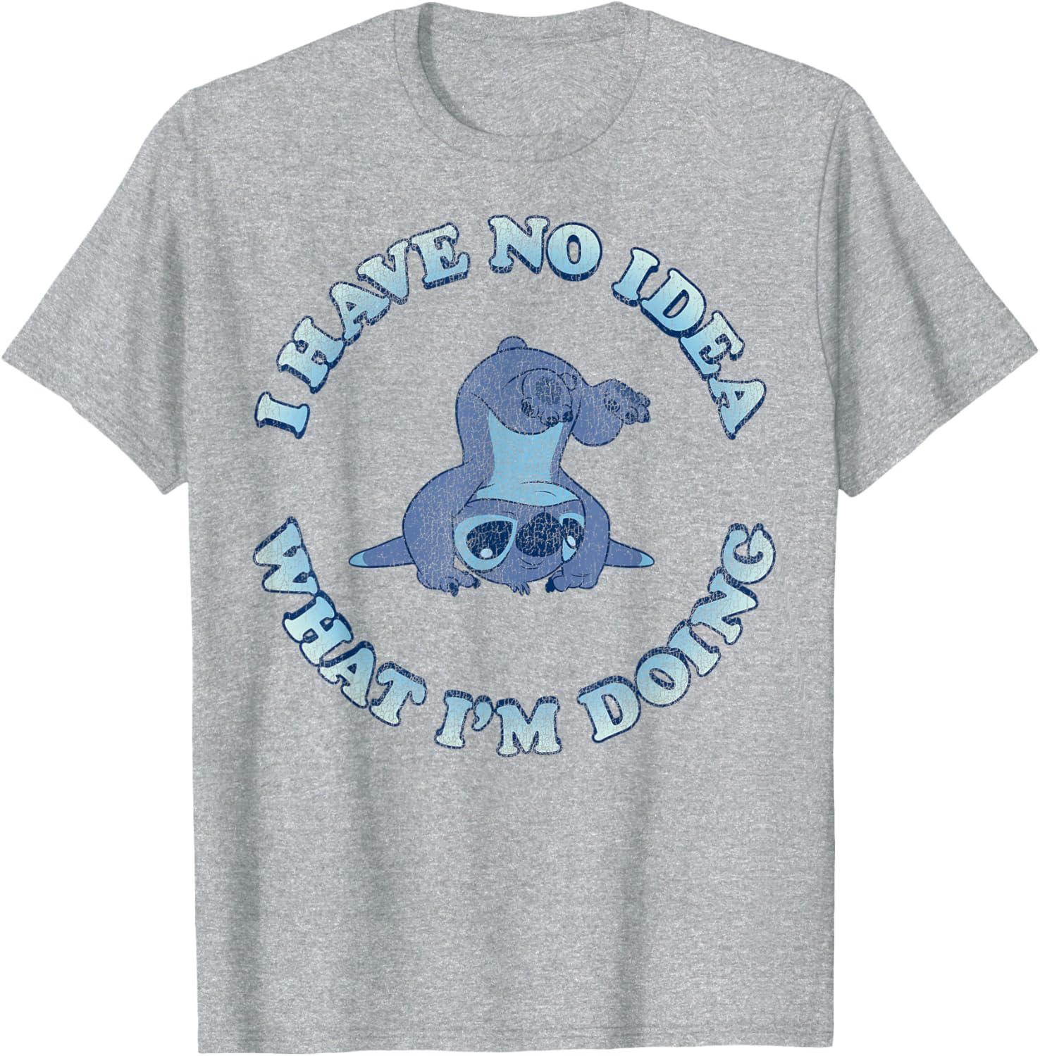 Disney Lilo and Stitch I Have No Idea What Im Doing T-Shirt for Fun Fashion - 9