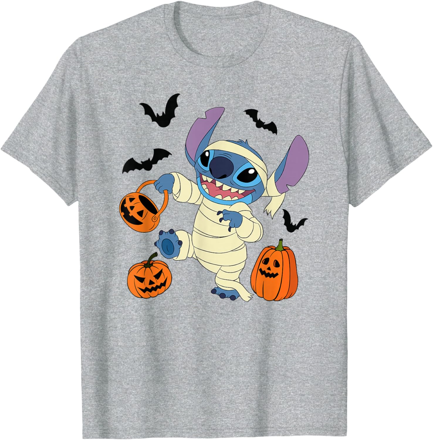 Disney Lilo & Stitch Funny Mummy Halloween Costume T-Shirt for Kids - 1