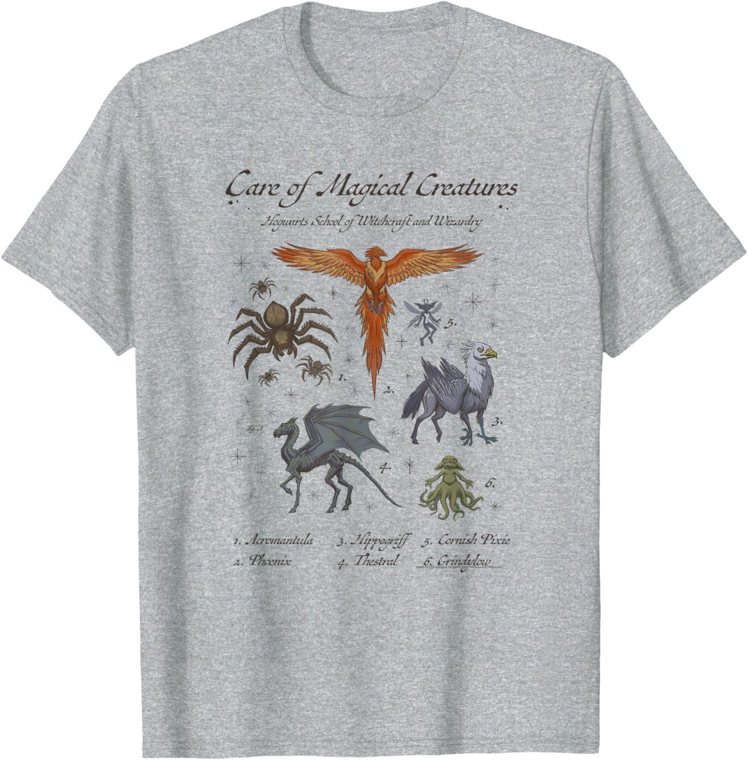 Harry Potter Care Of Magical Creatures Hogwarts T-Shirt for Fans - 2