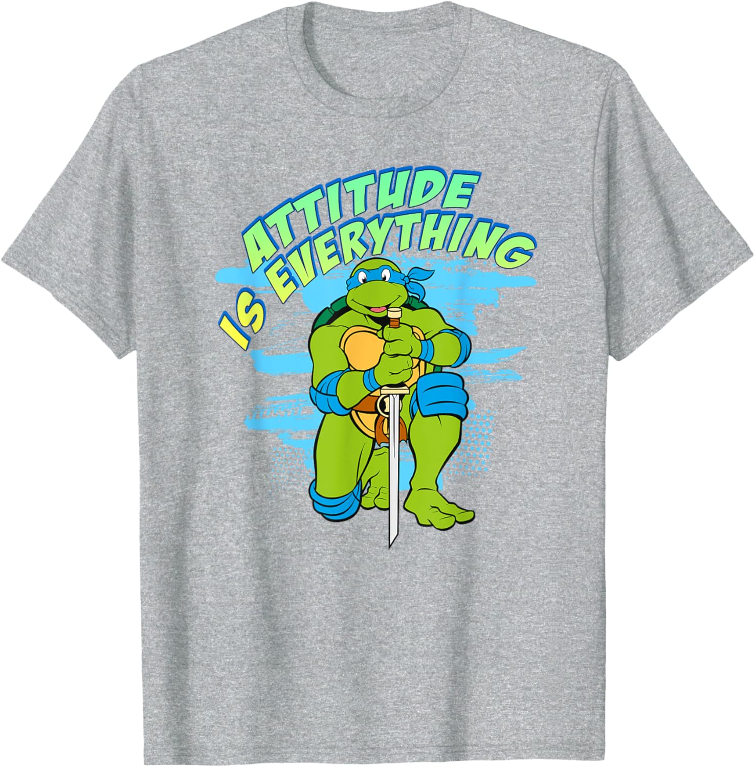 Mademark Teenage Mutant Ninja Turtles Leonardo Attitude T-Shirt - 1