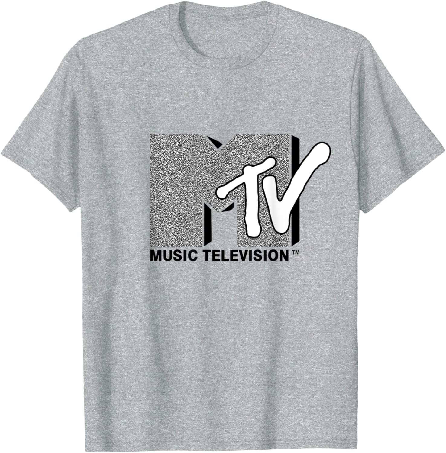 Mademark x MTV Classic MTV Logo Wall Structure T-Shirt for Style Lovers - 3