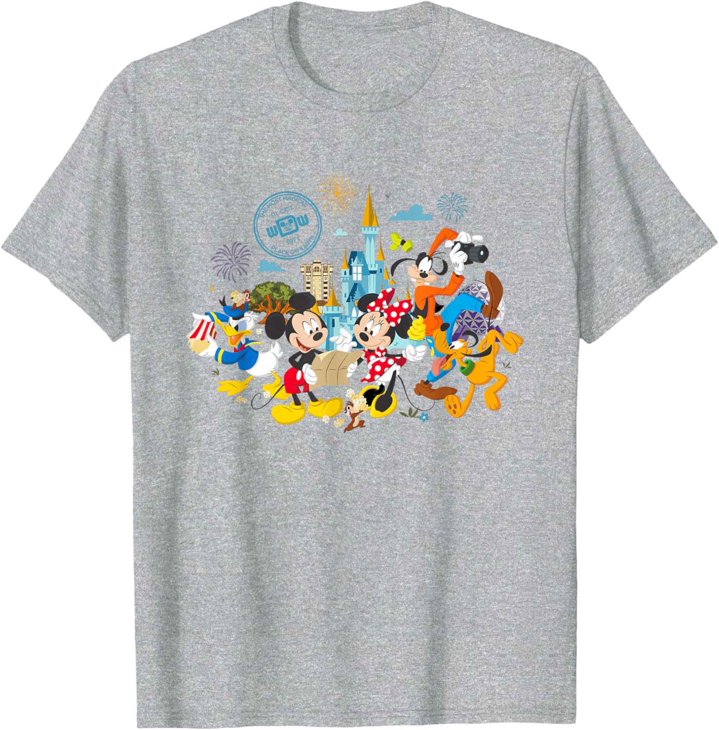 Celebrate Disney Magic with Mickey and Friends 50th Anniversary T-Shirt - 6