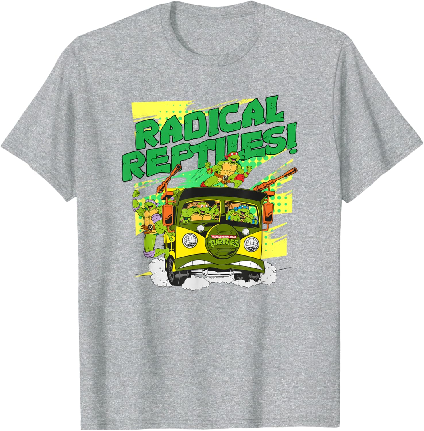 Mademark Teenage Mutant Ninja Turtles Radical Reptiles T-Shirt for Fans - 4
