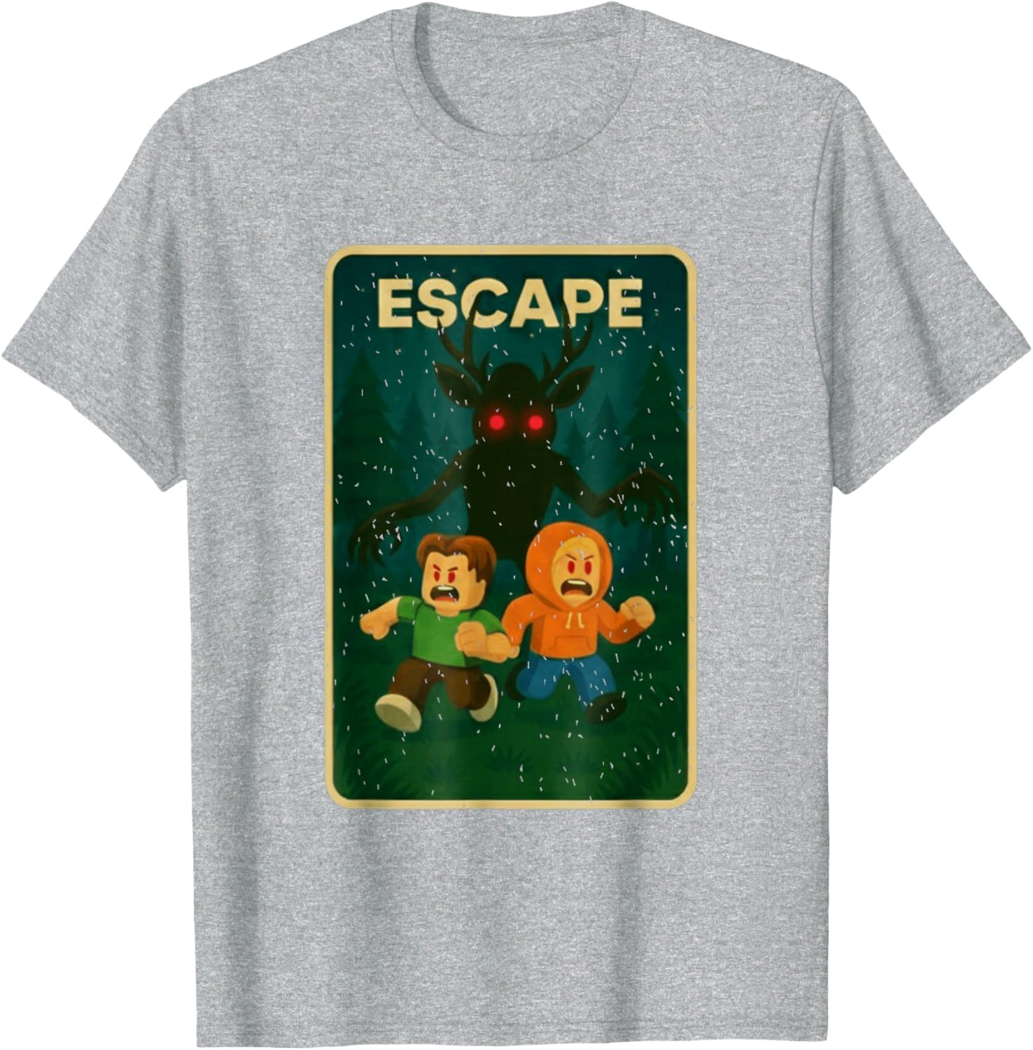 Fun Halloween Gamer Deer T-Shirt for Kids - Perfect for 99 Nights of Play! - 18