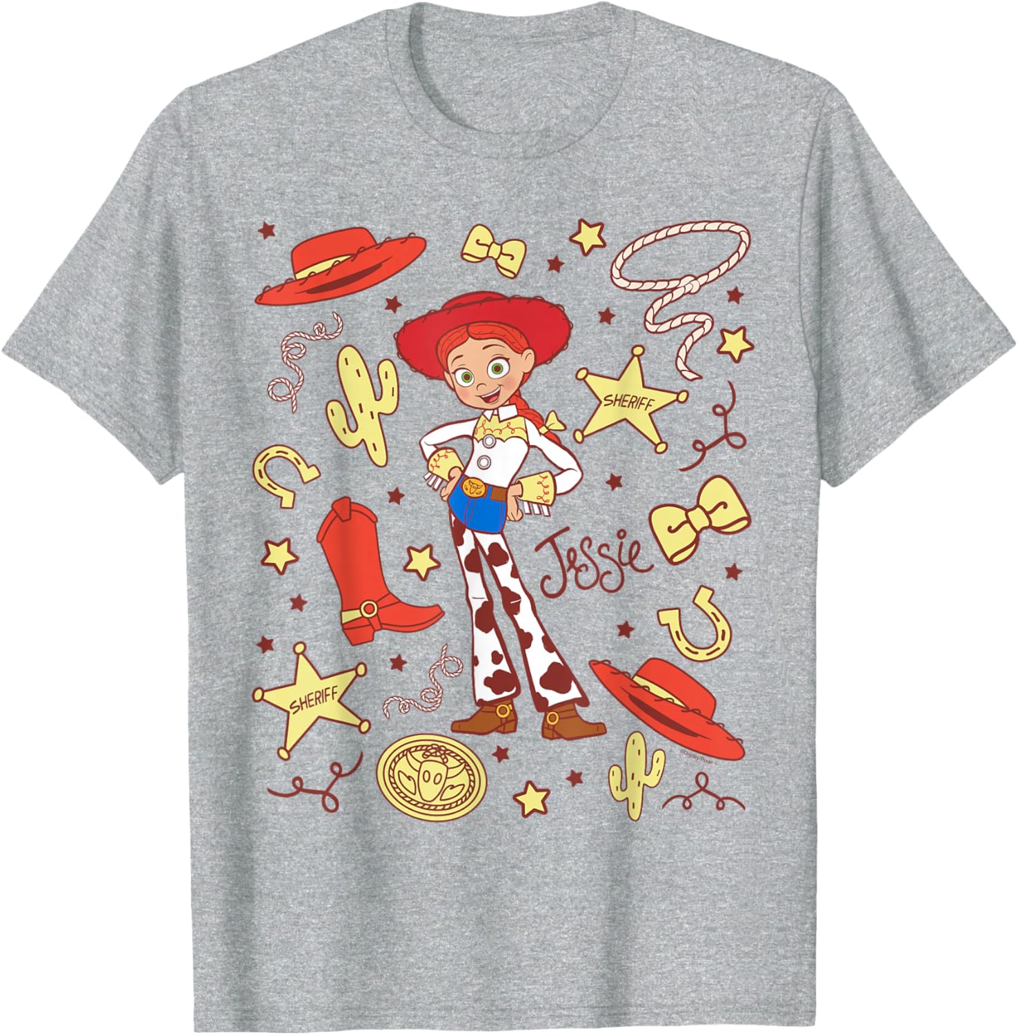 Toy Story Jessie Cowgirl Western Spirit T-Shirt for Kids and Adults - 2