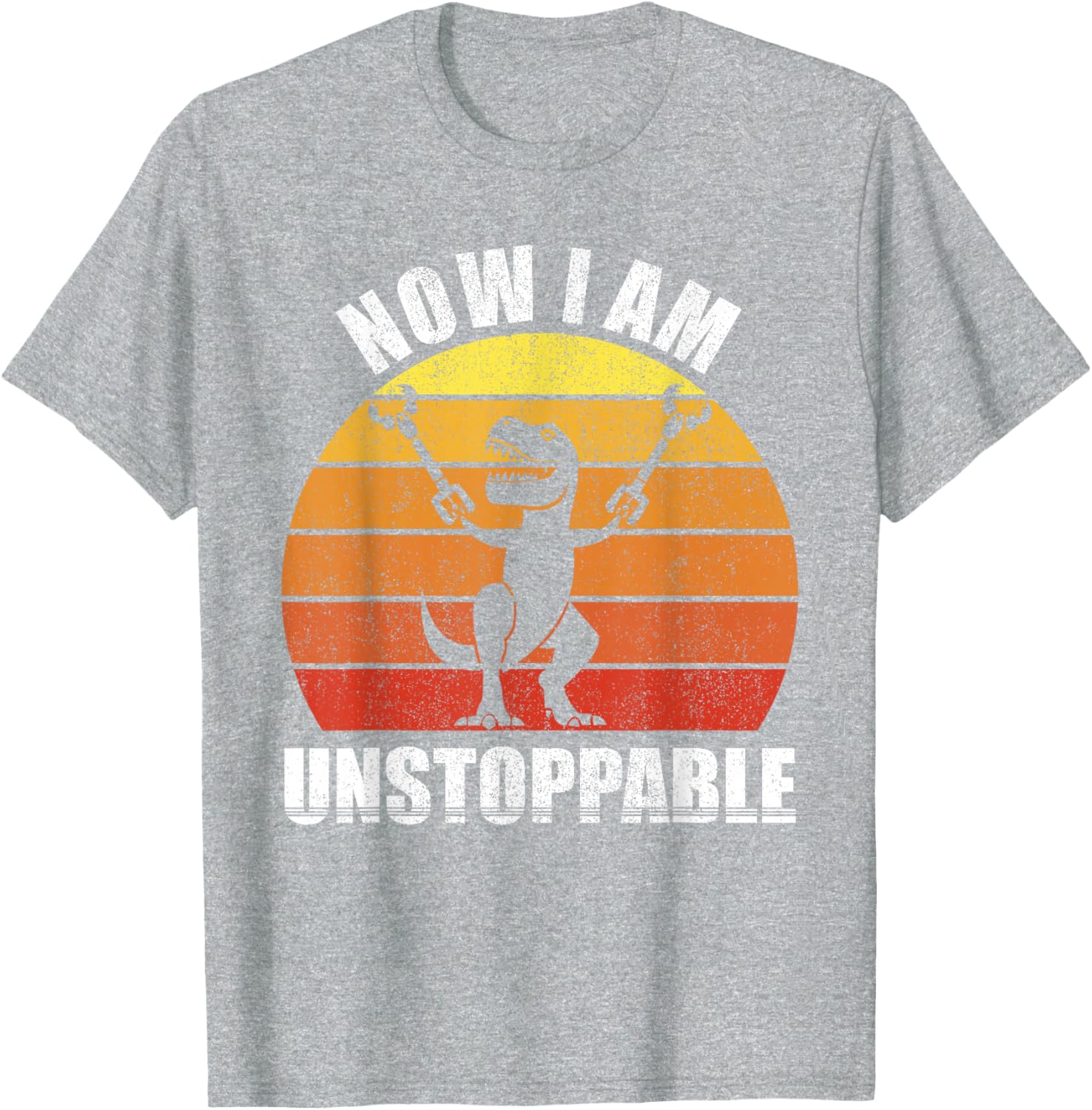Funny Retro Unstoppable T-Rex Shirt Vintage Gift for Dino Lovers - 11