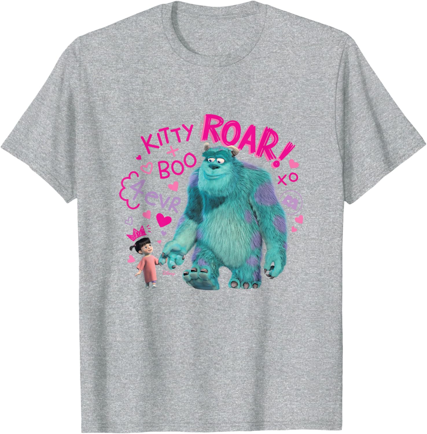 Monsters Inc Kitty and Boo Forever T-Shirt for Kids and Adults - 14