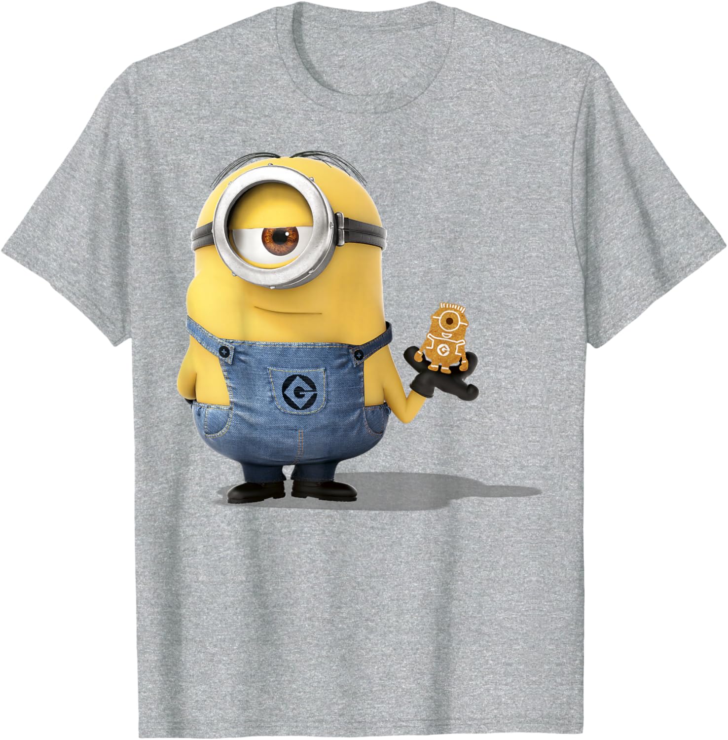 Despicable Me Minions Gingerbread Portrait T-Shirt Fun Holiday Gear - 9