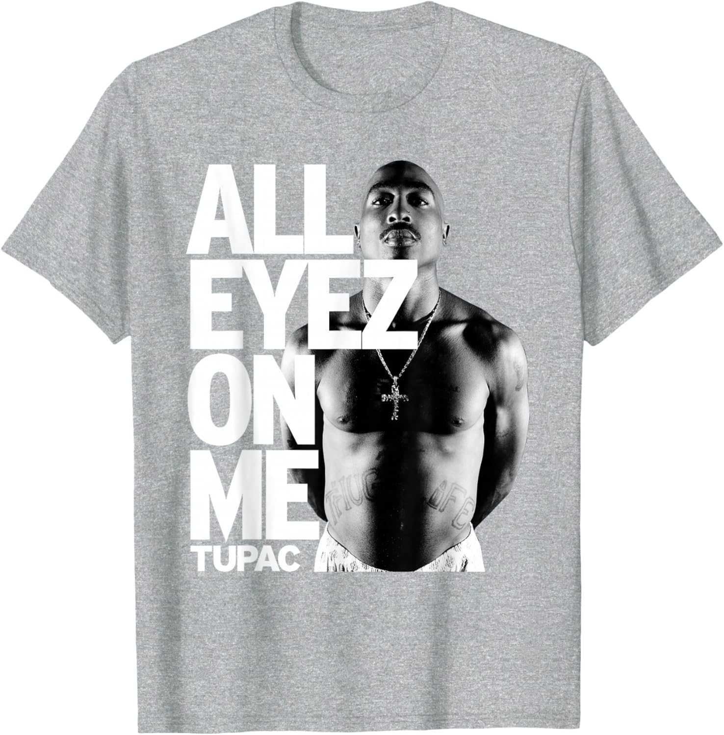 Tupac All Eyez On Me T-Shirt for Fans of Classic Hip-Hop Style - 1