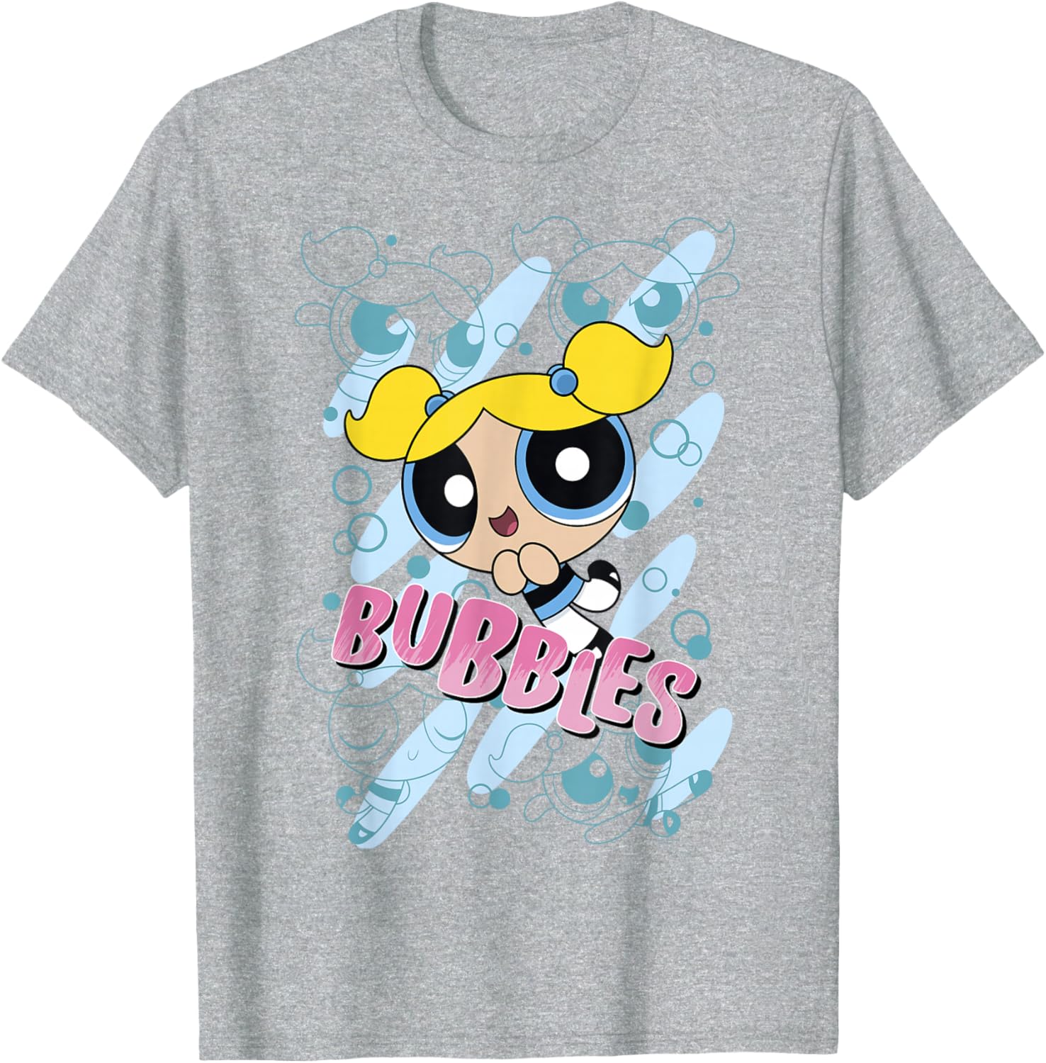 Powerpuff Girls Bubbles Moves T-Shirt for Kids and Fans of All Ages - 3