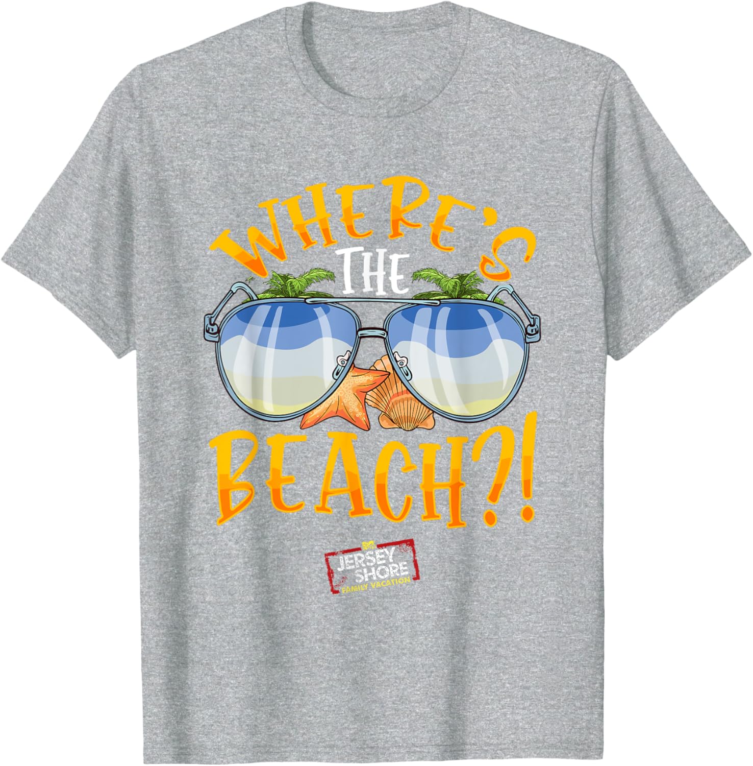 Mademark Jersey Shore Family Vacation Where's The Beach T-Shirt - 20
