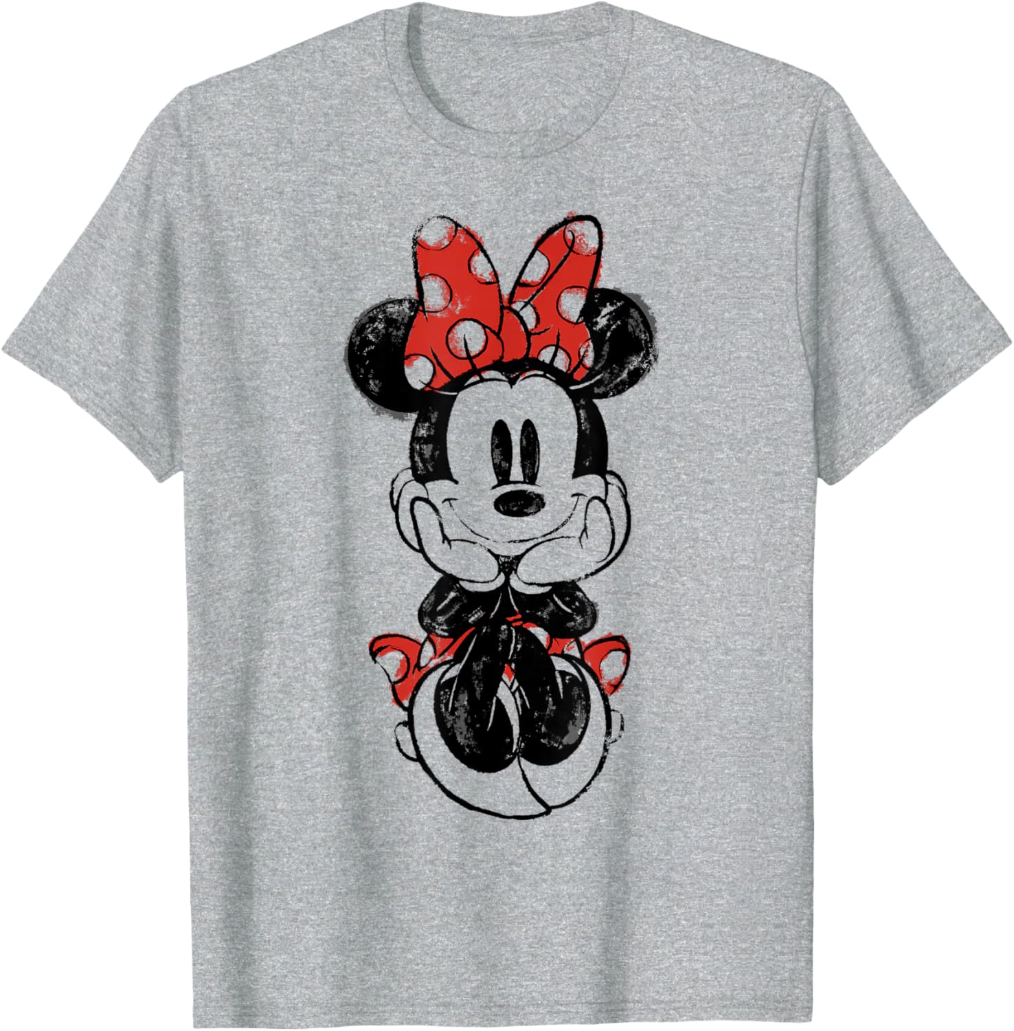 Disney Mickey and Friends Minnie Mouse Doodle T-Shirt for Fun Style - 5