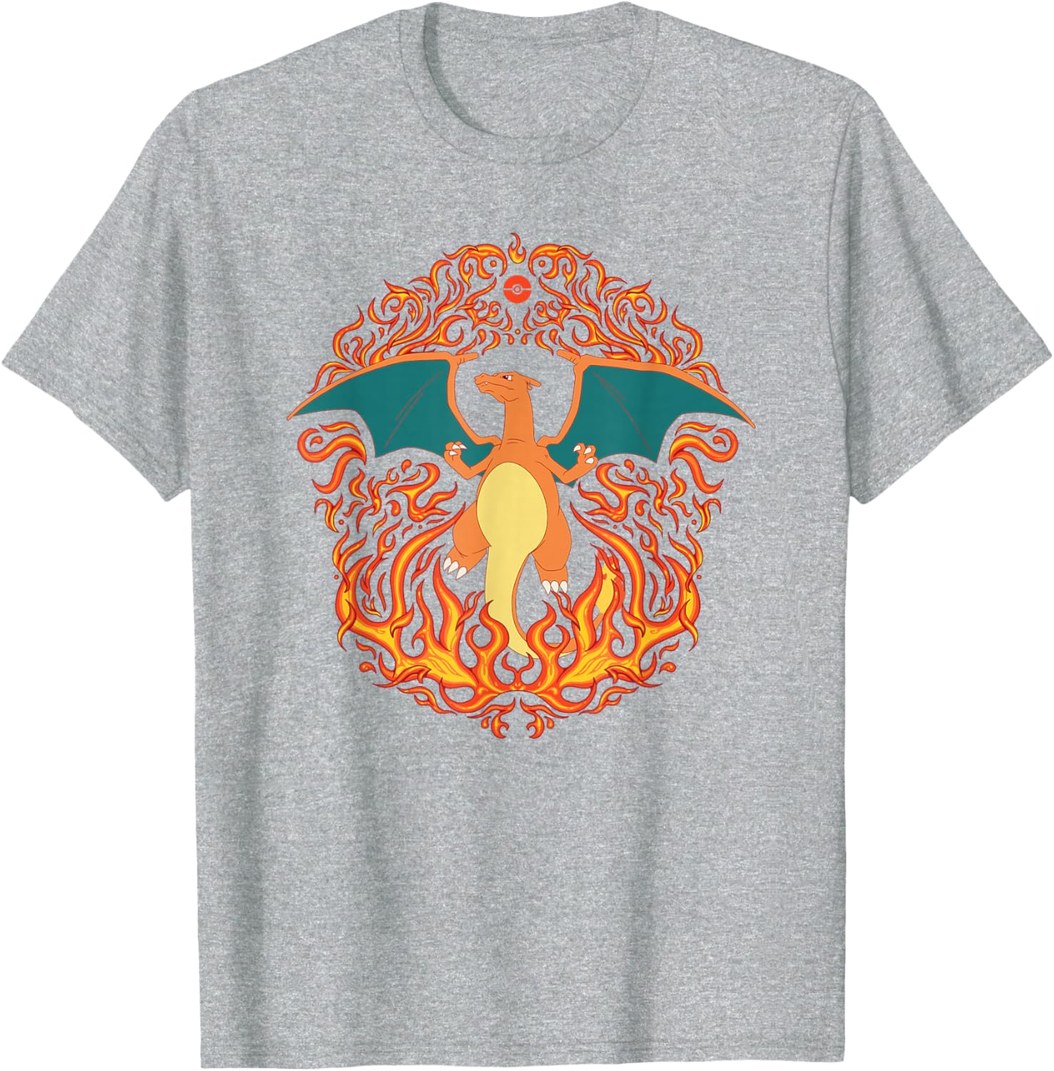 Pokémon Charizard Fire Type Generation 1 T-Shirt for Fans and Collectors - 8