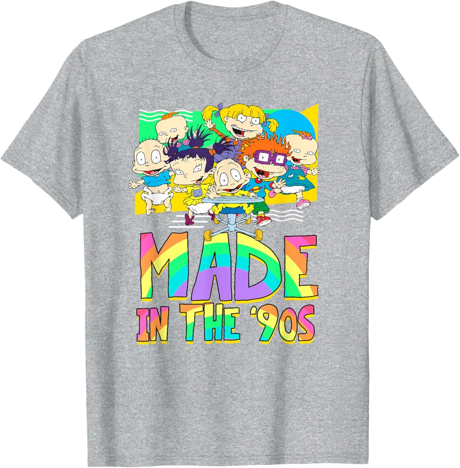 Mademark x Rugrats Rainbow Gradient T-Shirt Inspired by 90s Nostalgia - 8