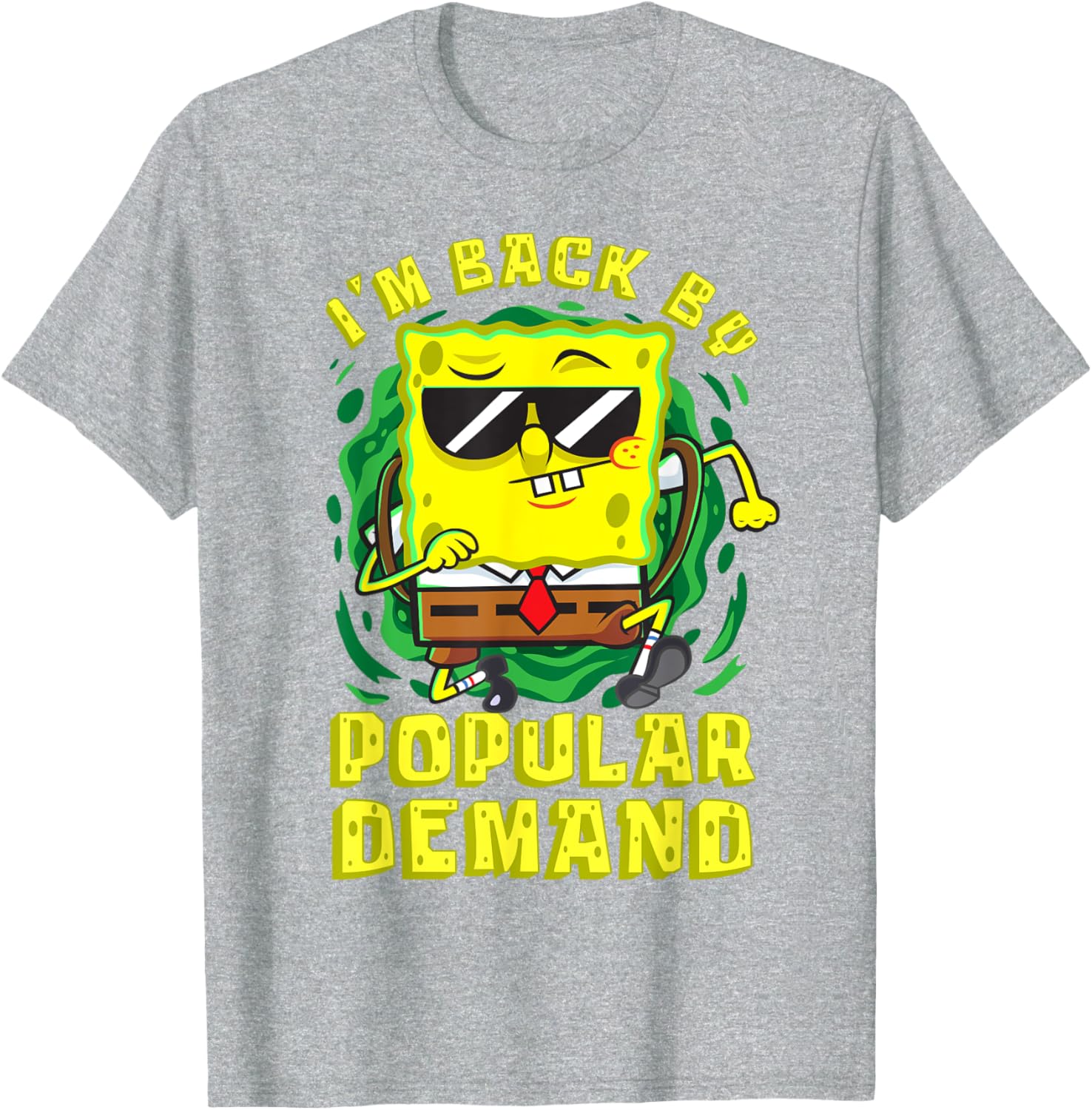 Mademark SpongeBob Im Back T-Shirt for School Fun Trending Apparel - 16