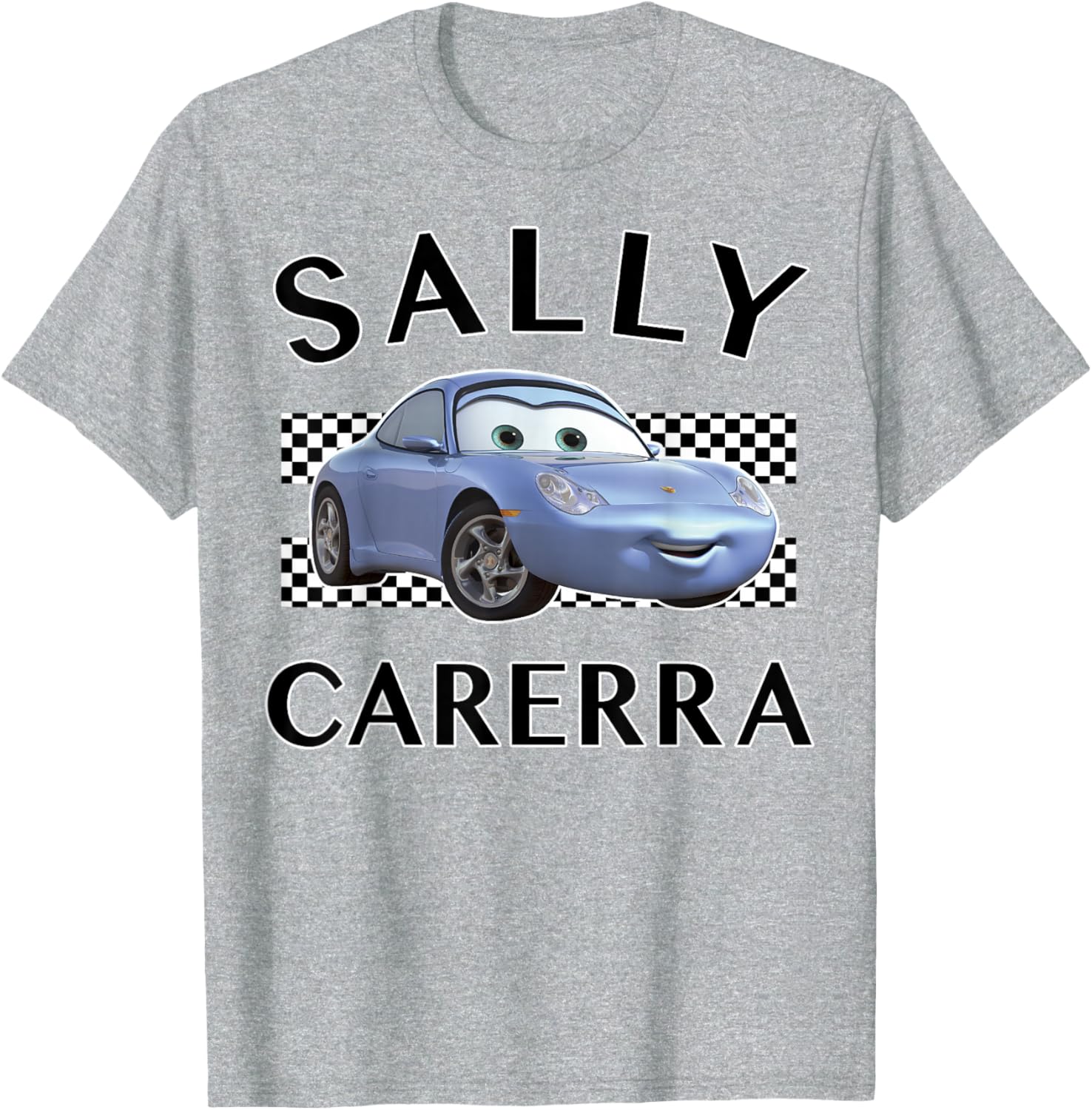 Disney Pixar Cars Sally Carrera Finish Graphic T-Shirt for Fans - 2