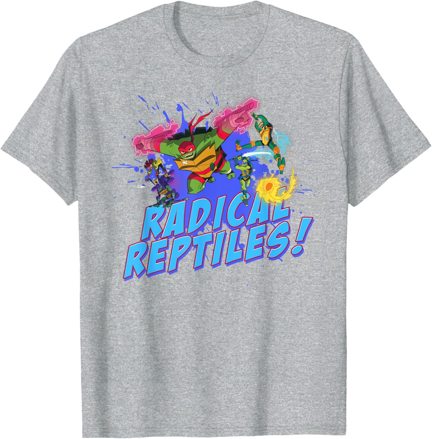 Mademark TMNT Brothers Radical Reptiles Rise T-Shirt for Fans - 6