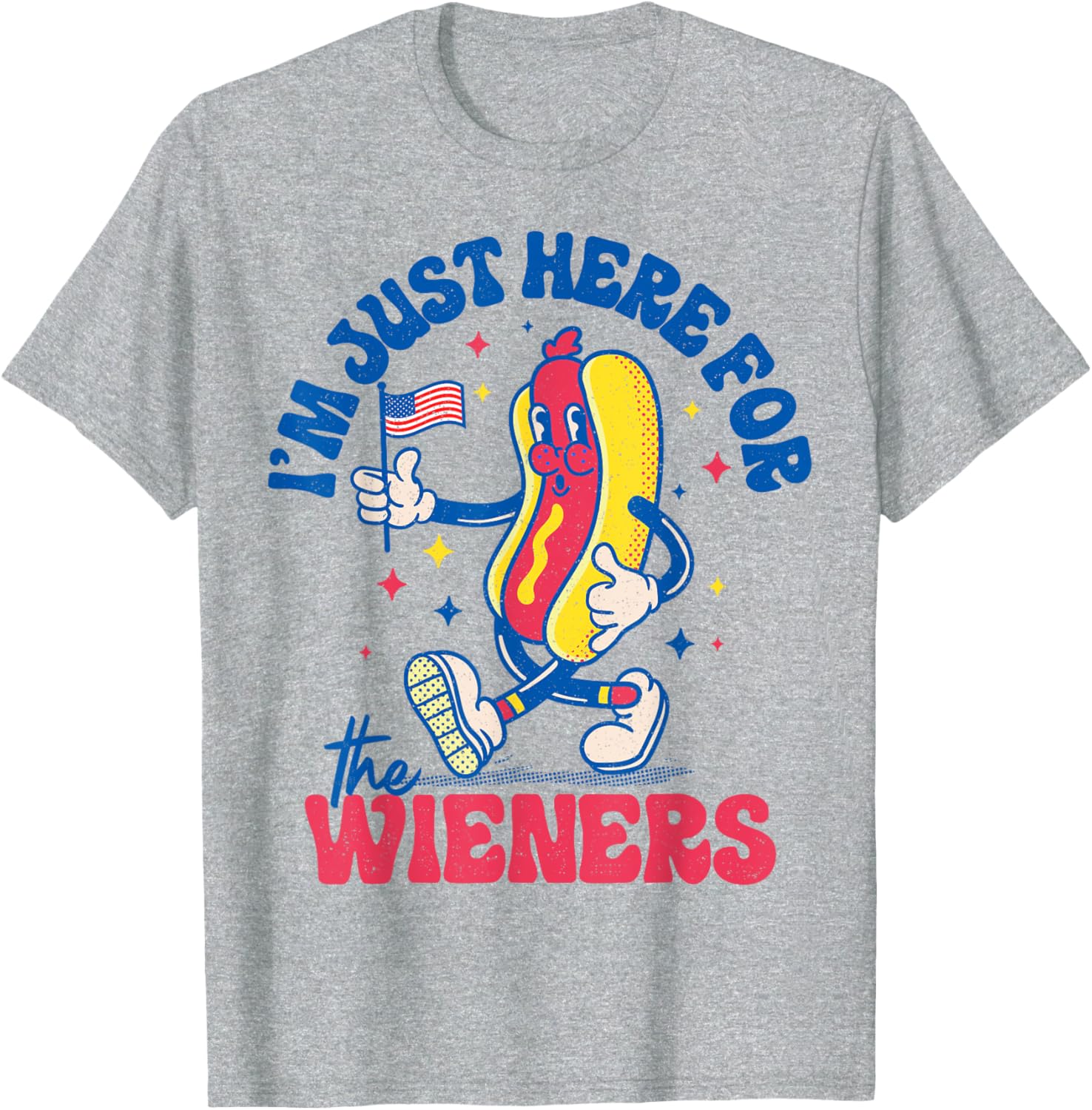 Funny Hot Dog Wieners T-Shirt for 4th of July - Men, Women, Kids - 10