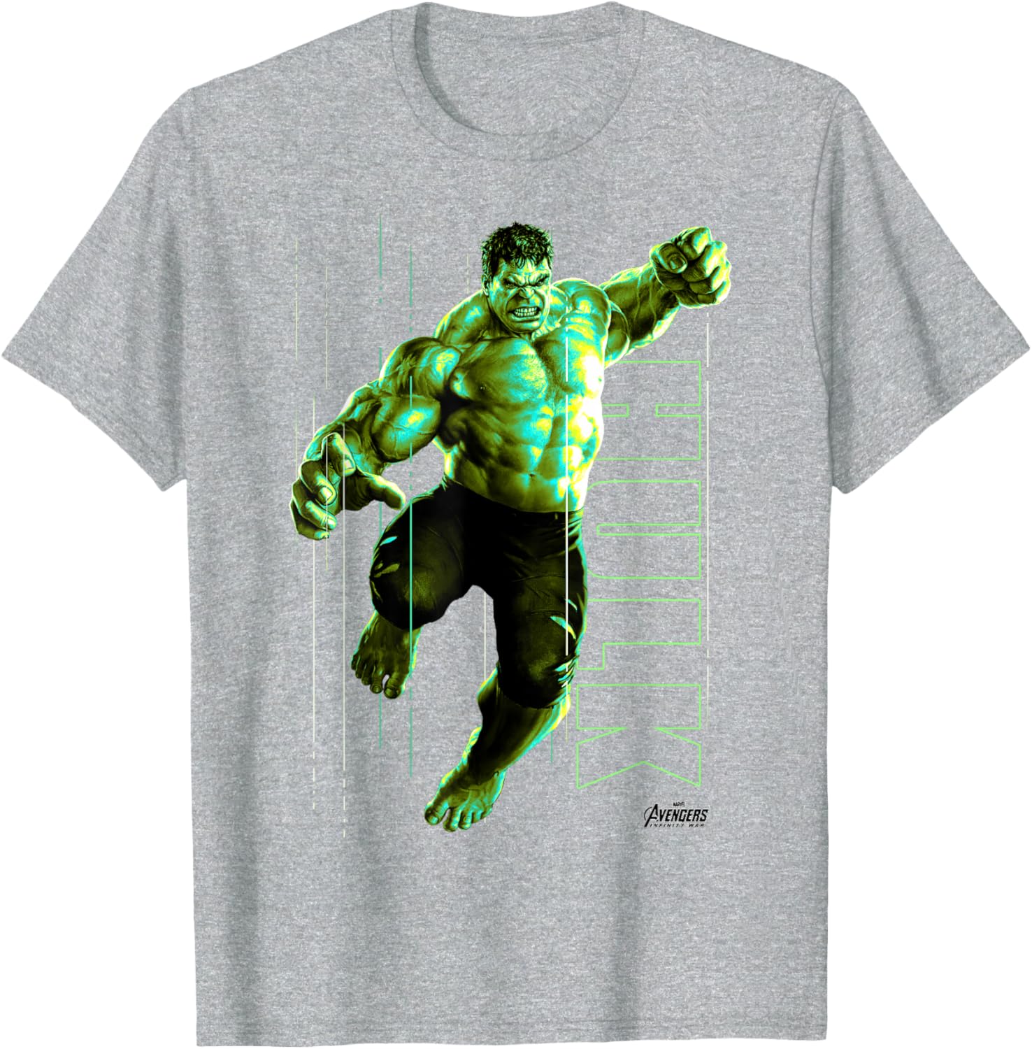 Incredible Hulk Jump Smash T-Shirt for Marvel Fans and Collectors - 5