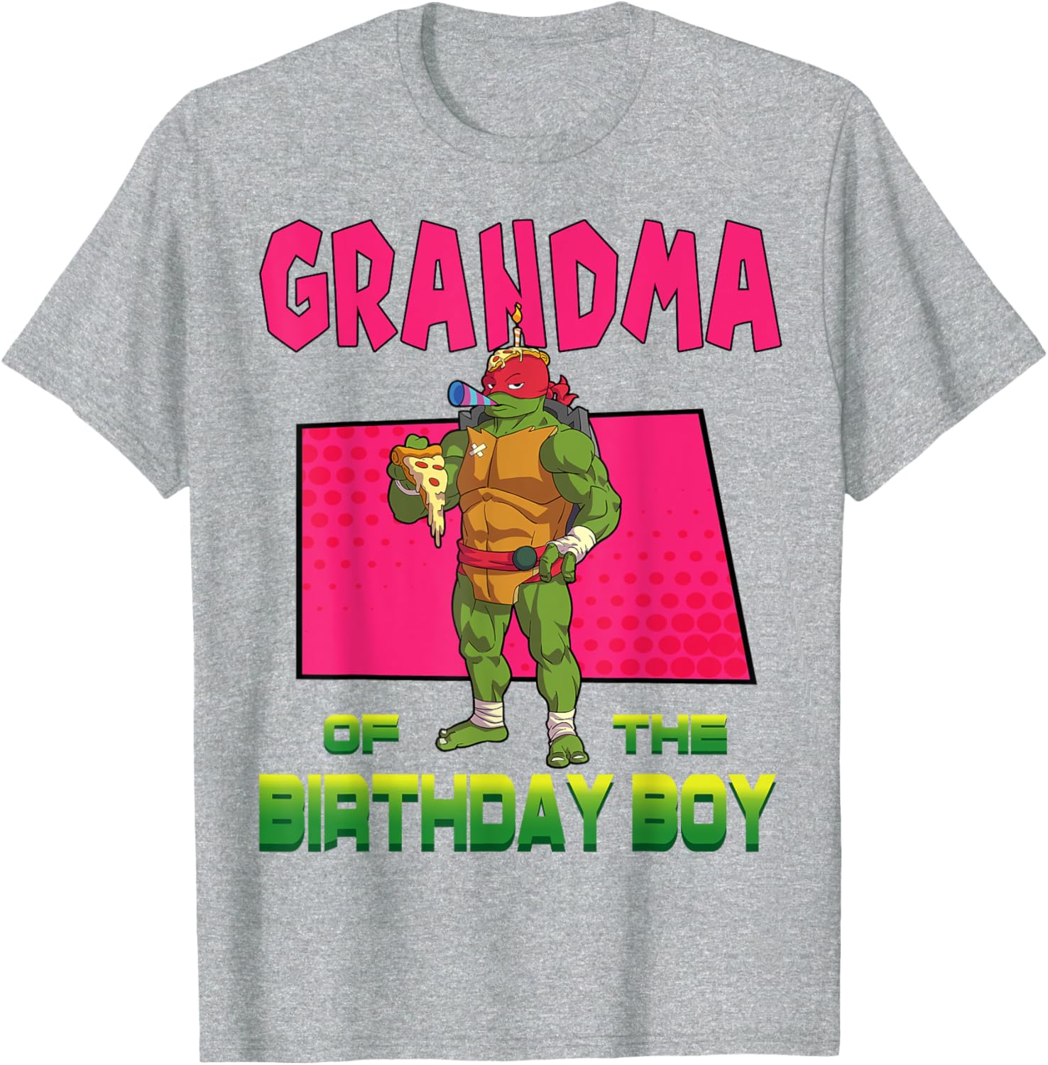 Mademark Raphael Birthday Boy Pizza Party T-Shirt for Kids - 8