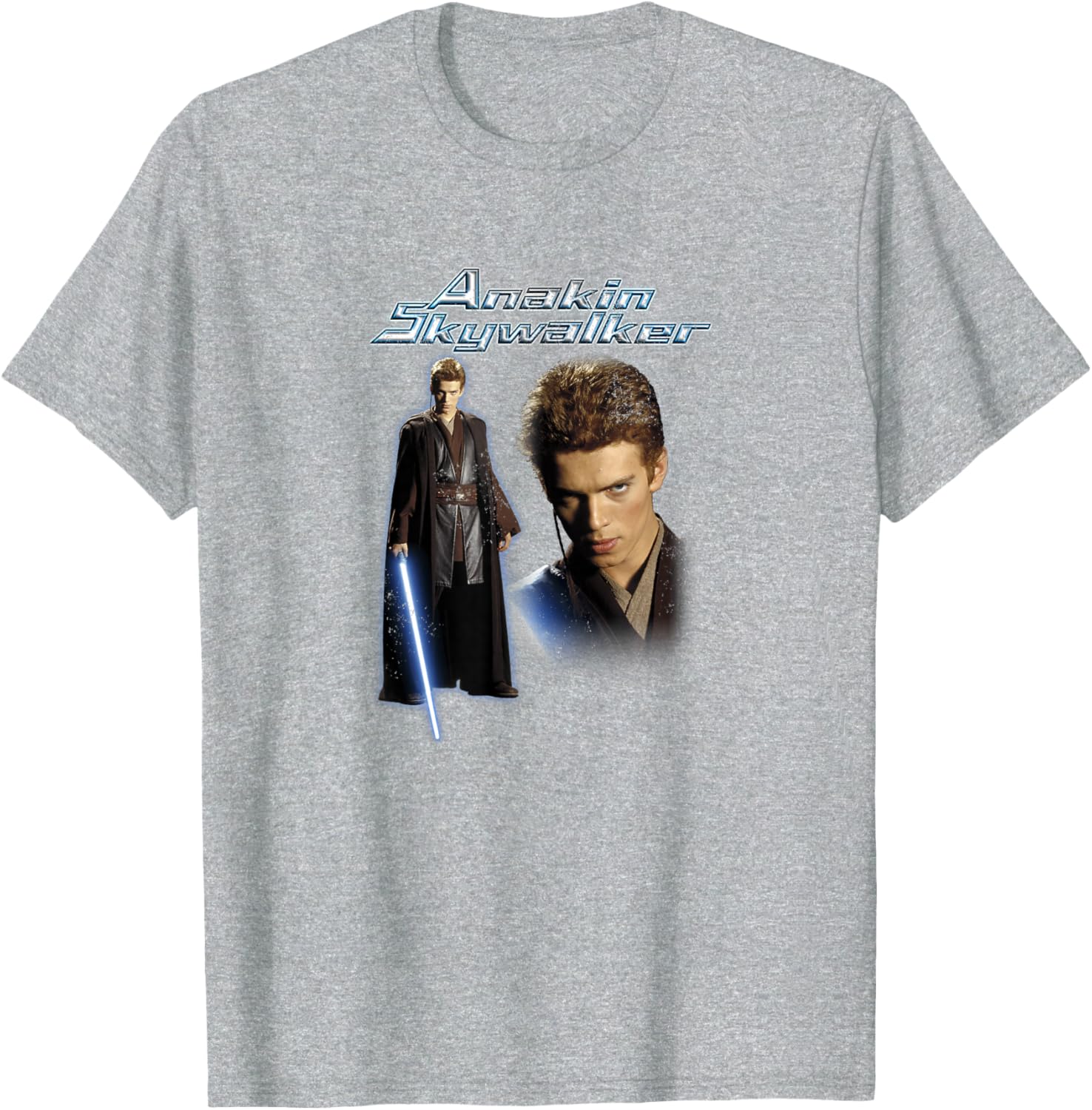 Star Wars Anakin Skywalker Portrait T-Shirt for Fans and Collectors - 1