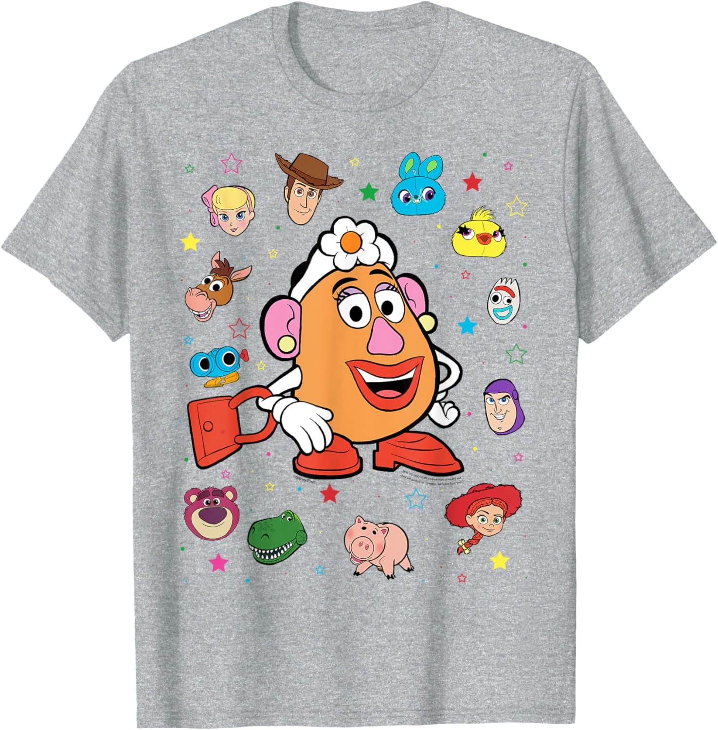 Fun Toy Story Mrs. Potato Head Costume T-Shirt for Kids and Adults - 14