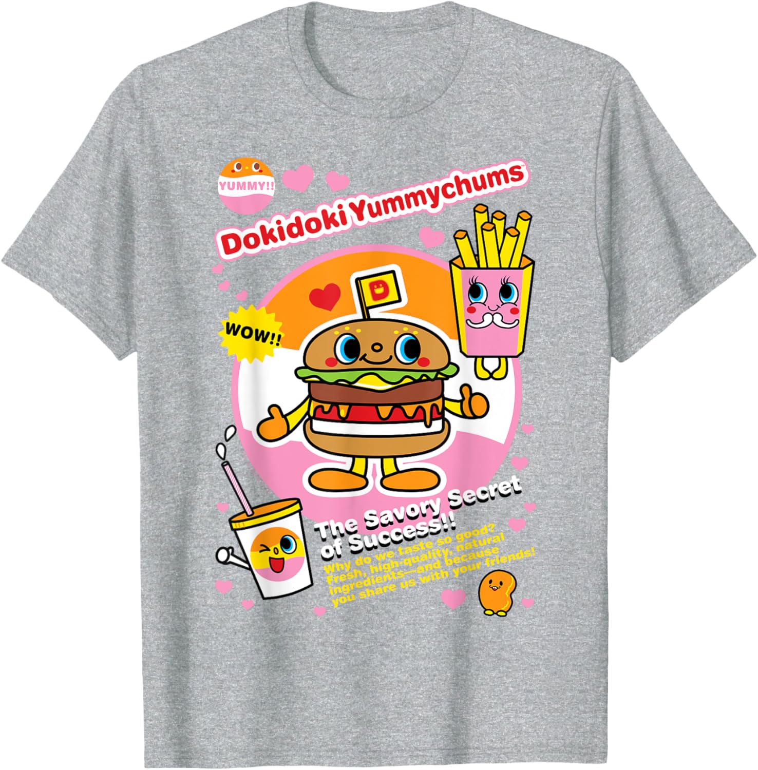 Sanrio Dokidoki Yummycums Lunch Special Tee for Fun Fashion Lovers - 6