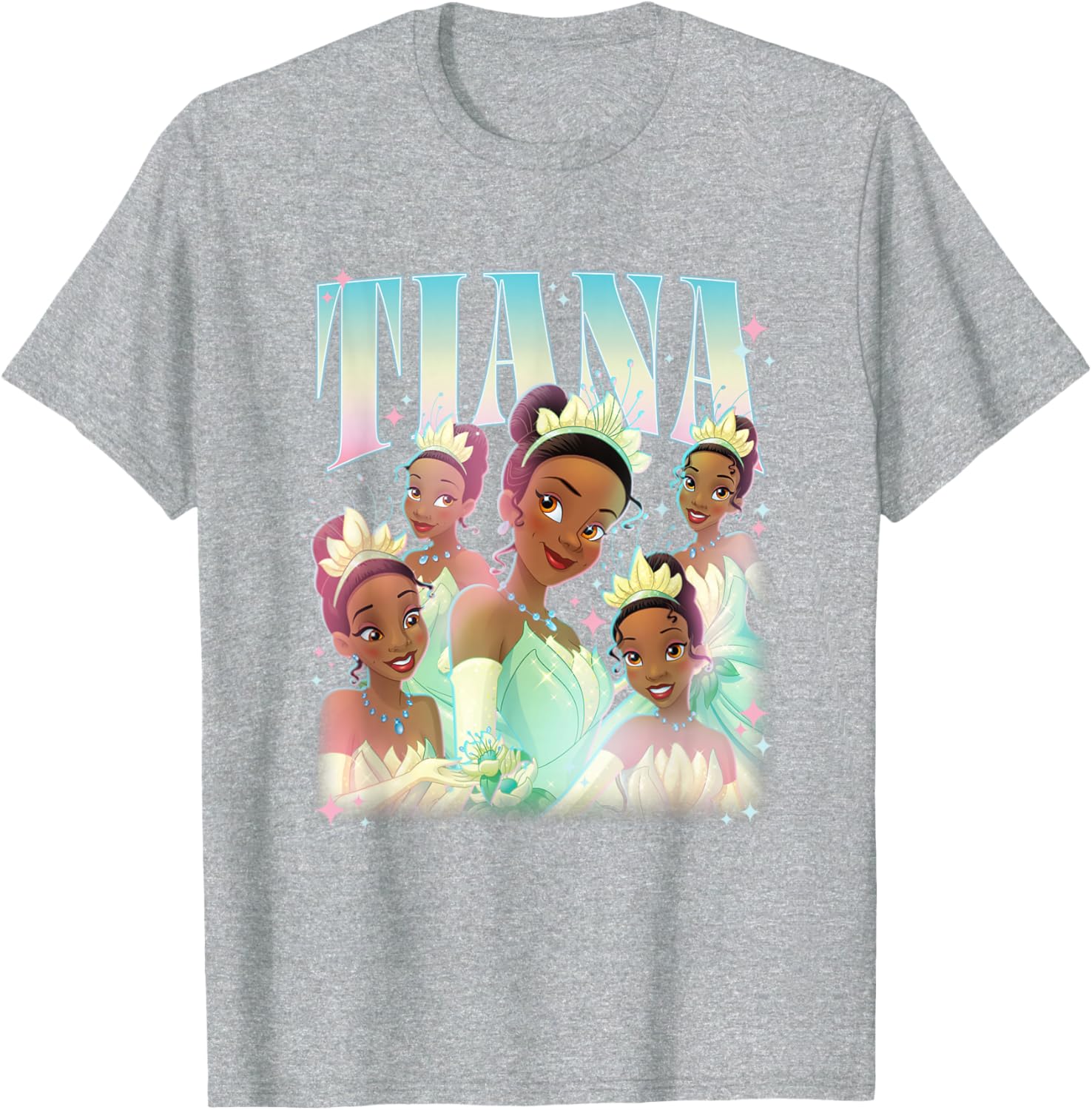 Disney Princess Tiana Portrait T-Shirt for Fans of The Princess and The Frog - 12