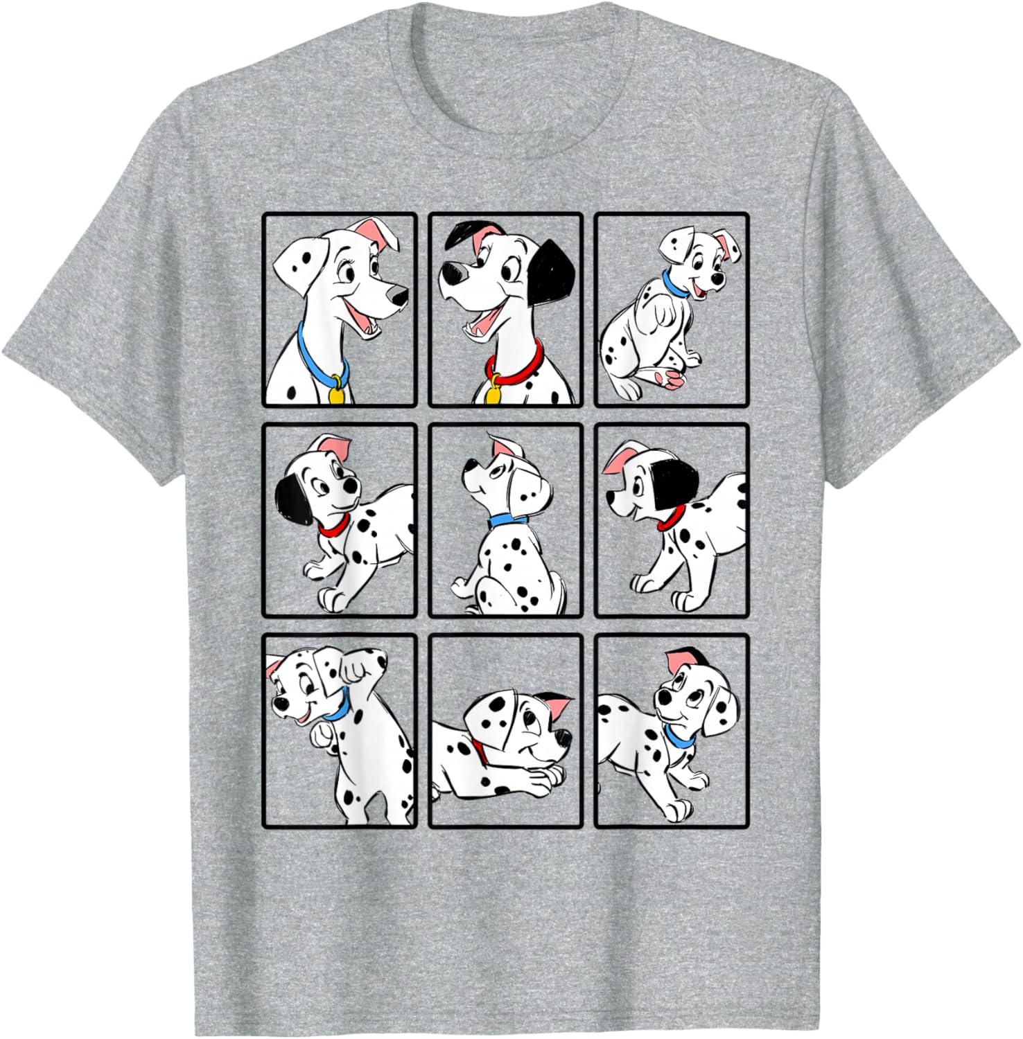 Disney 101 Dalmatians Puppy Group T-Shirt for Fun Pet Lovers - 5