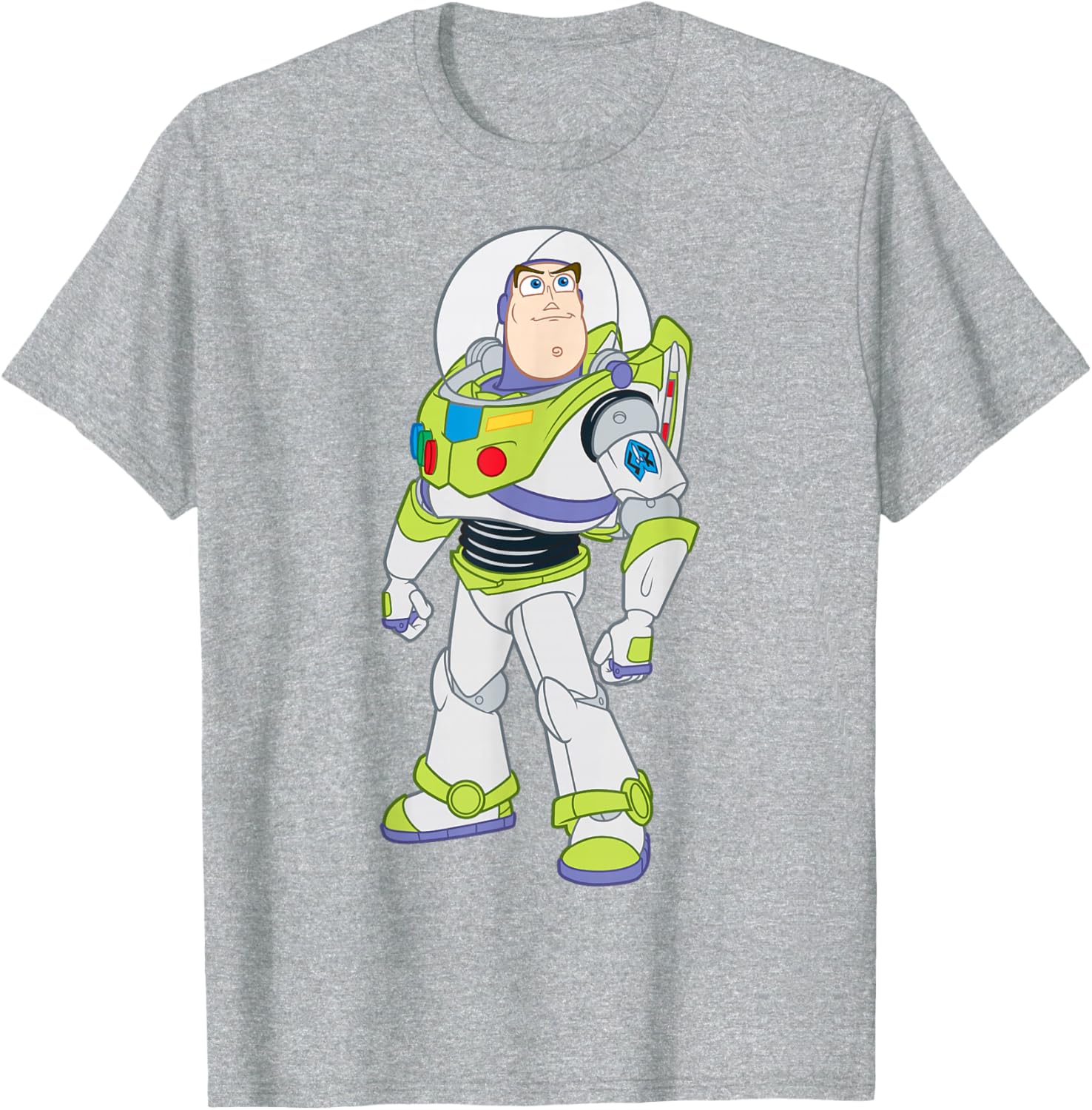 Buzz Lightyear Strong Pose T-Shirt for Kids and Adults Fun Cartoon Apparel - 11